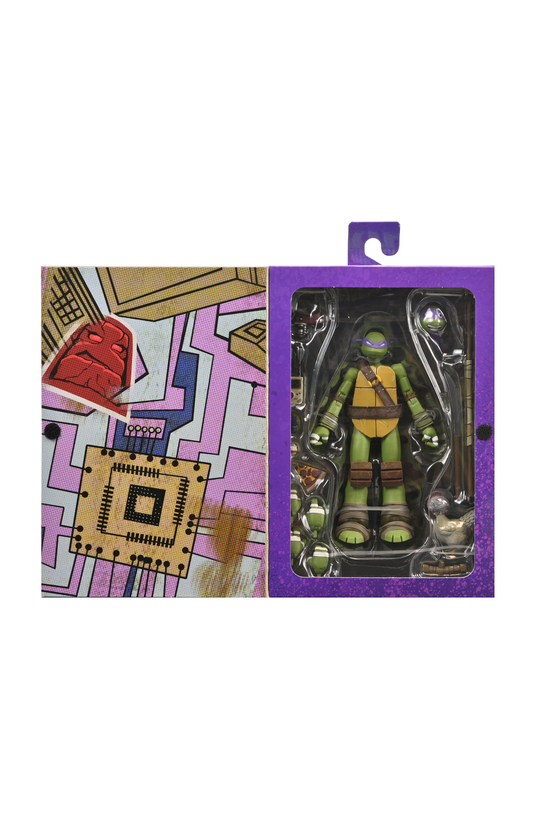 Teenage Mutant Ninja Turtles (2012 Cartoon) - Ultimate Leonardo, Donatello, Michelangelo & Raphael 7" Scale Action Figure Bundle - Image 24