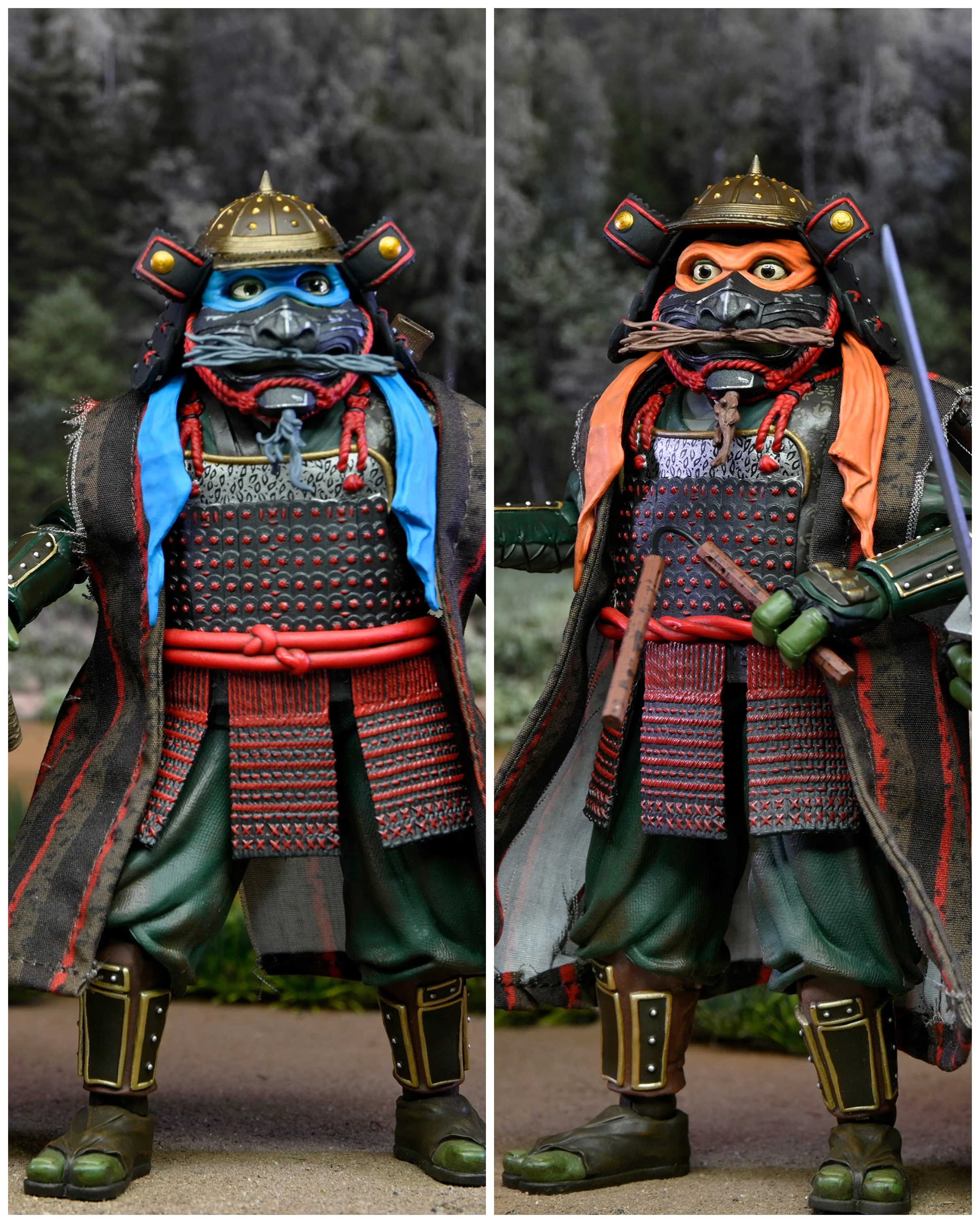 Teenage Mutant Ninja Turtles 3 - Leonardo and Michelangelo 7" Scale Action Figures (2-Pack)