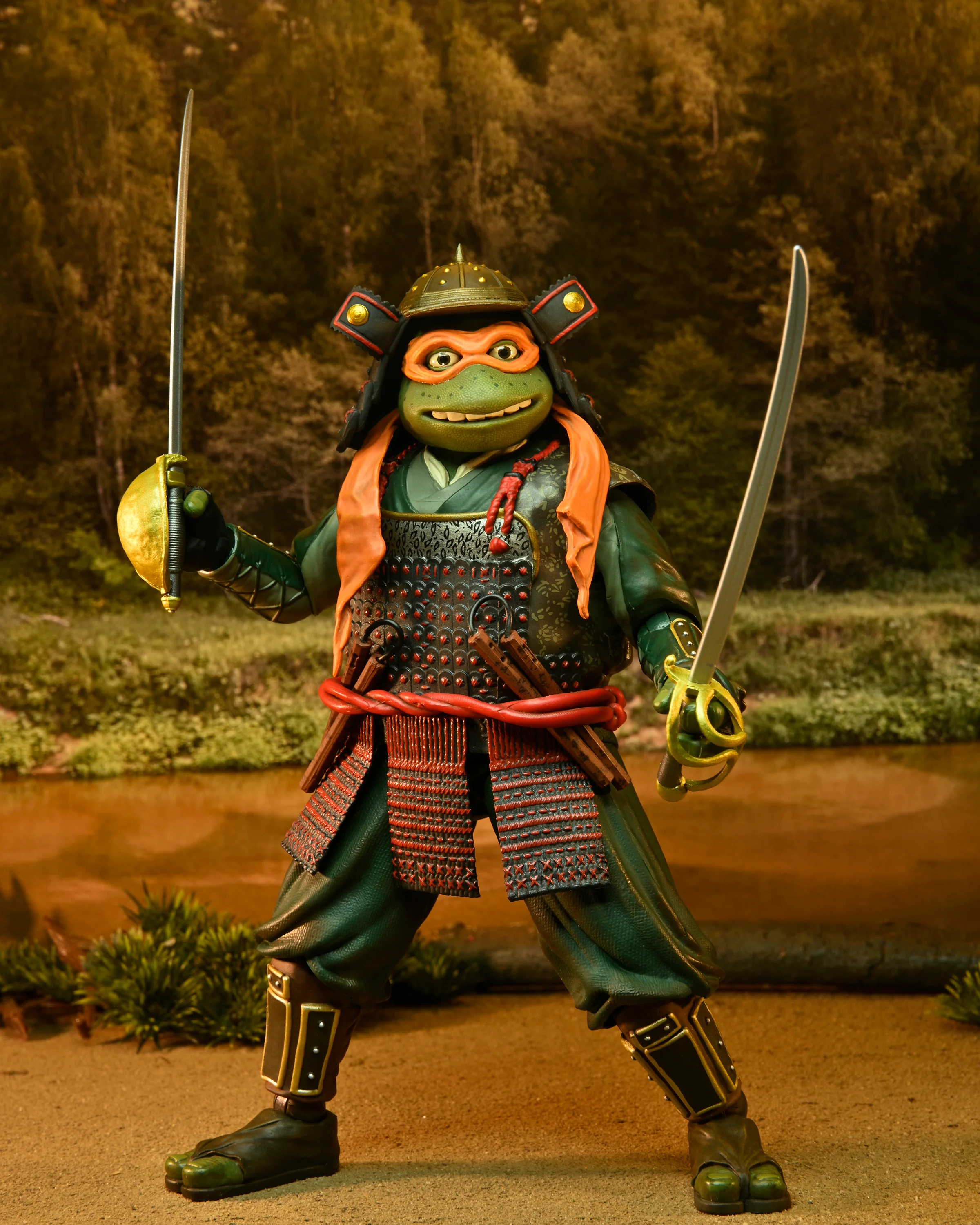 Teenage Mutant Ninja Turtles 3 - Leonardo and Michelangelo 7" Scale Action Figures (2-Pack) - Image 5