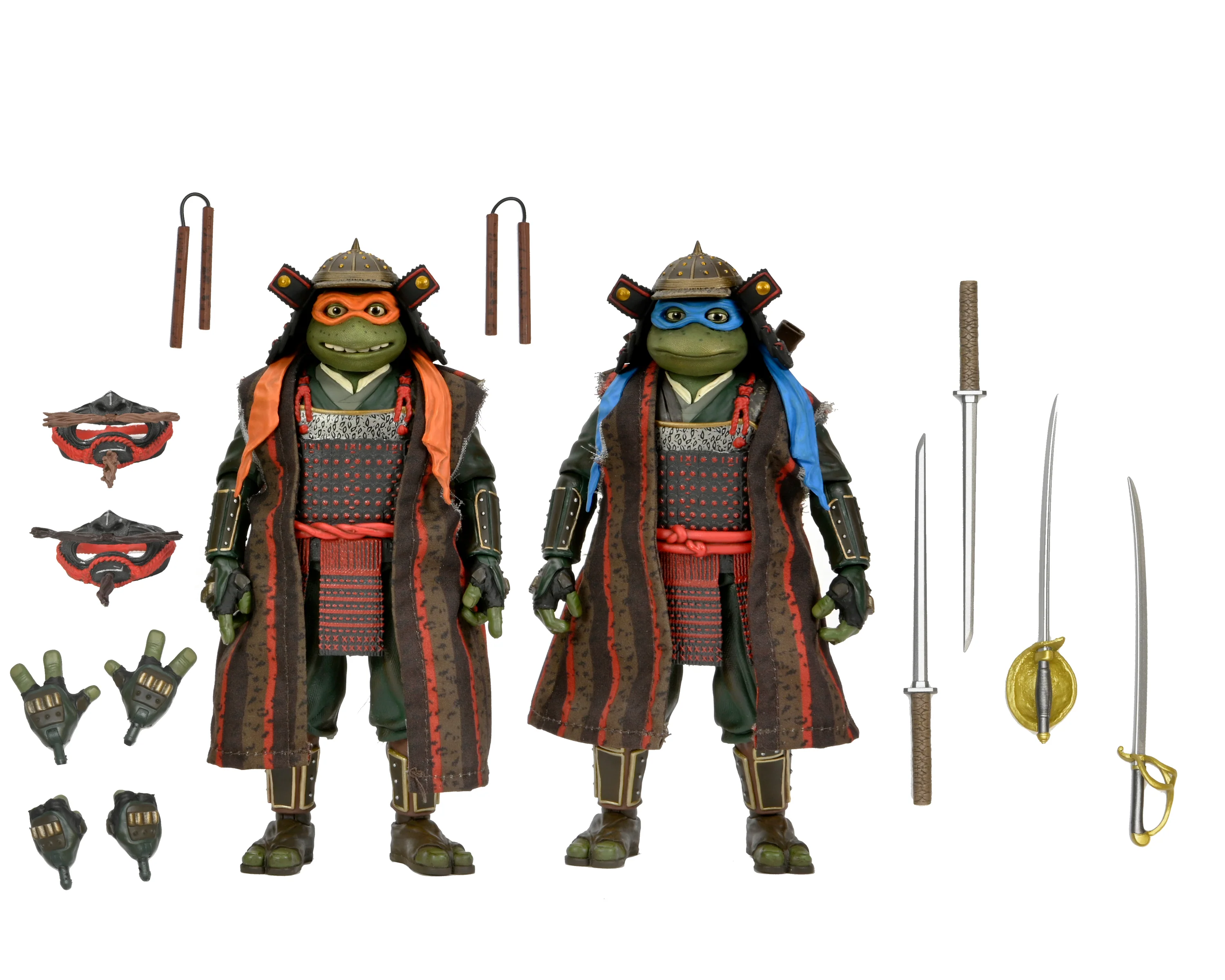 Teenage Mutant Ninja Turtles 3 - Leonardo and Michelangelo 7" Scale Action Figures (2-Pack) - Image 9