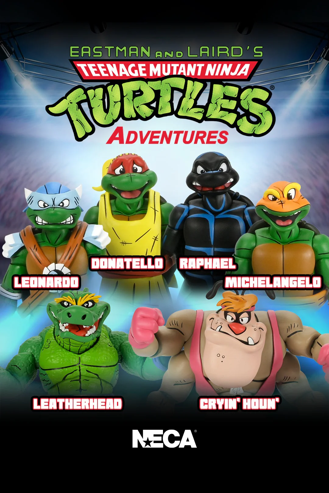Teenage Mutant Ninja Turtles (Archie Comics) - Stump Wrestling Action Figure Bundle