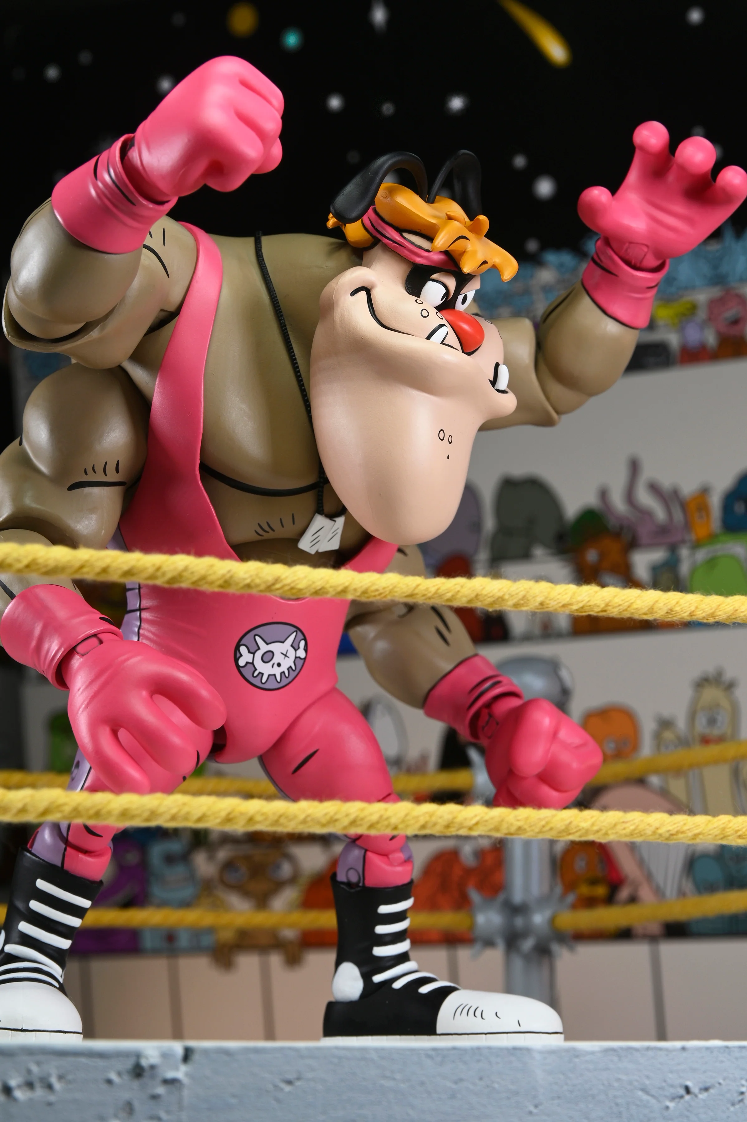 Teenage Mutant Ninja Turtles (Archie Comics) - Stump Wrestling Action Figure Bundle - Image 10