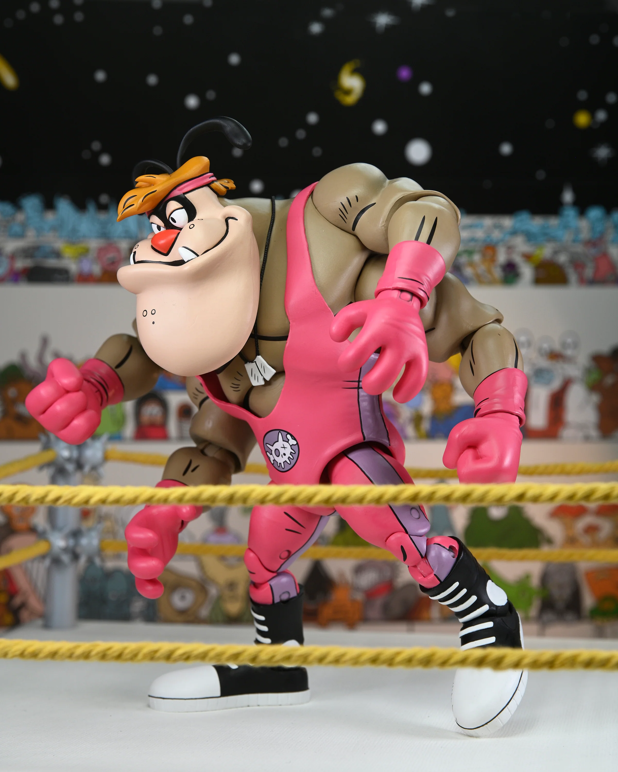Teenage Mutant Ninja Turtles (Archie Comics) - Stump Wrestling Action Figure Bundle - Image 19