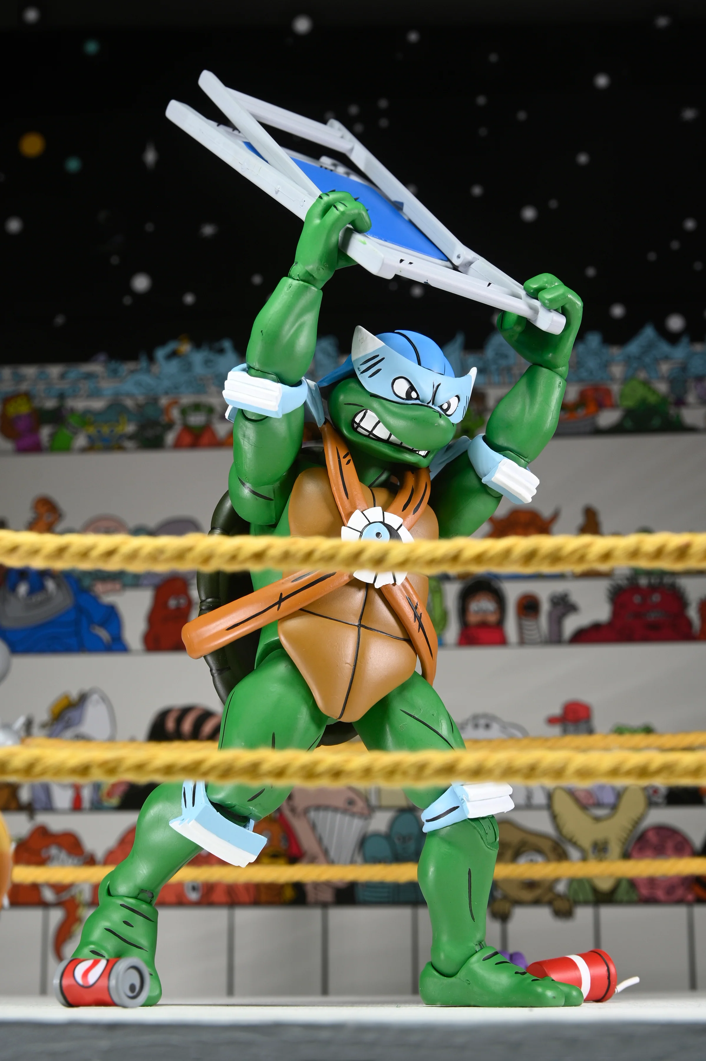 Teenage Mutant Ninja Turtles (Archie Comics) - Stump Wrestling Action Figure Bundle - Image 2