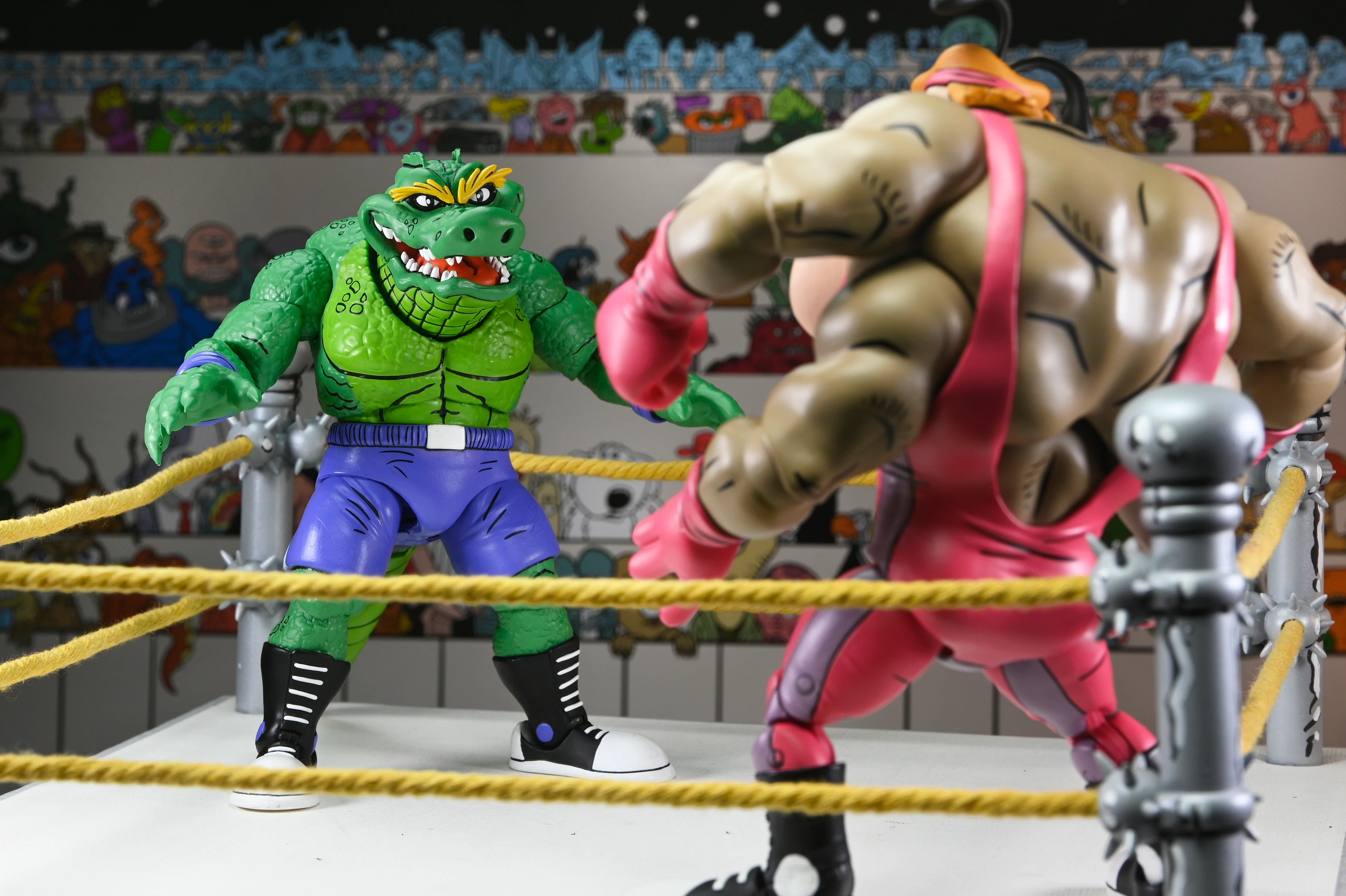 Teenage Mutant Ninja Turtles (Archie Comics) - Stump Wrestling Action Figure Bundle - Image 27