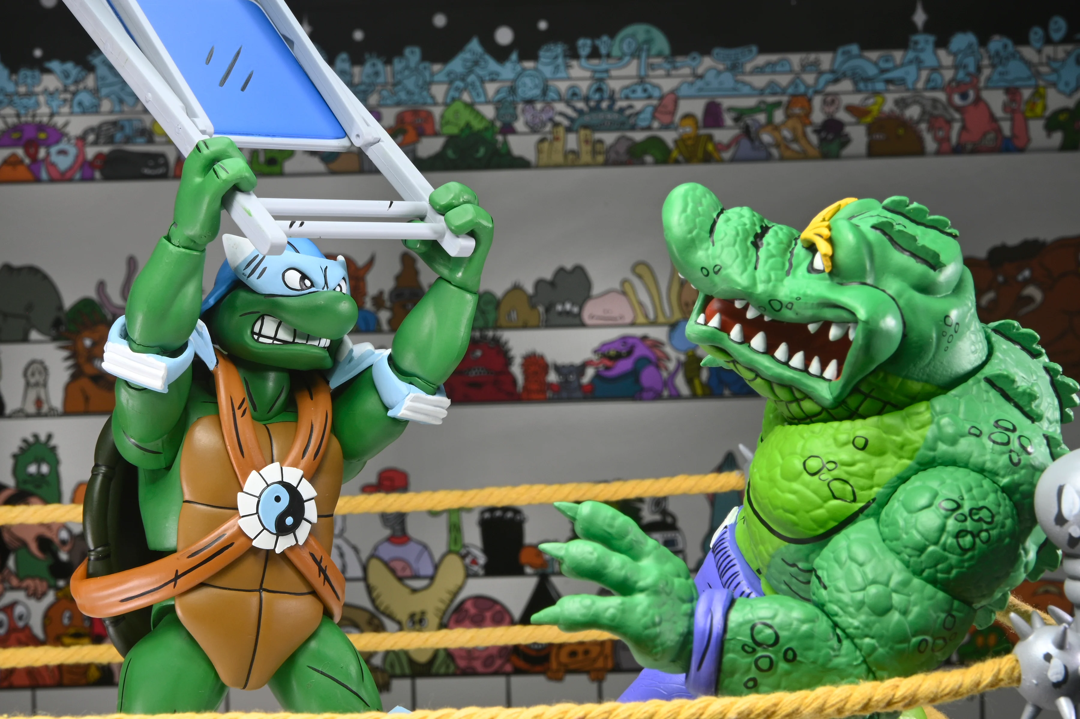 Teenage Mutant Ninja Turtles (Archie Comics) - Stump Wrestling Action Figure Bundle - Image 31