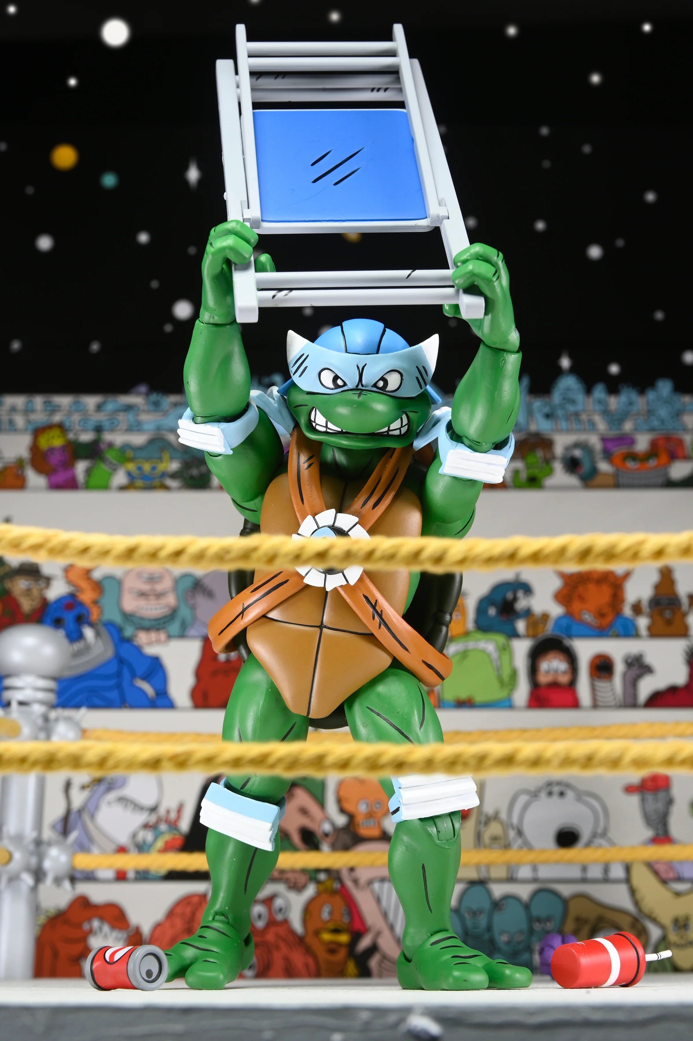 Teenage Mutant Ninja Turtles (Archie Comics) - Stump Wrestling Action Figure Bundle - Image 5