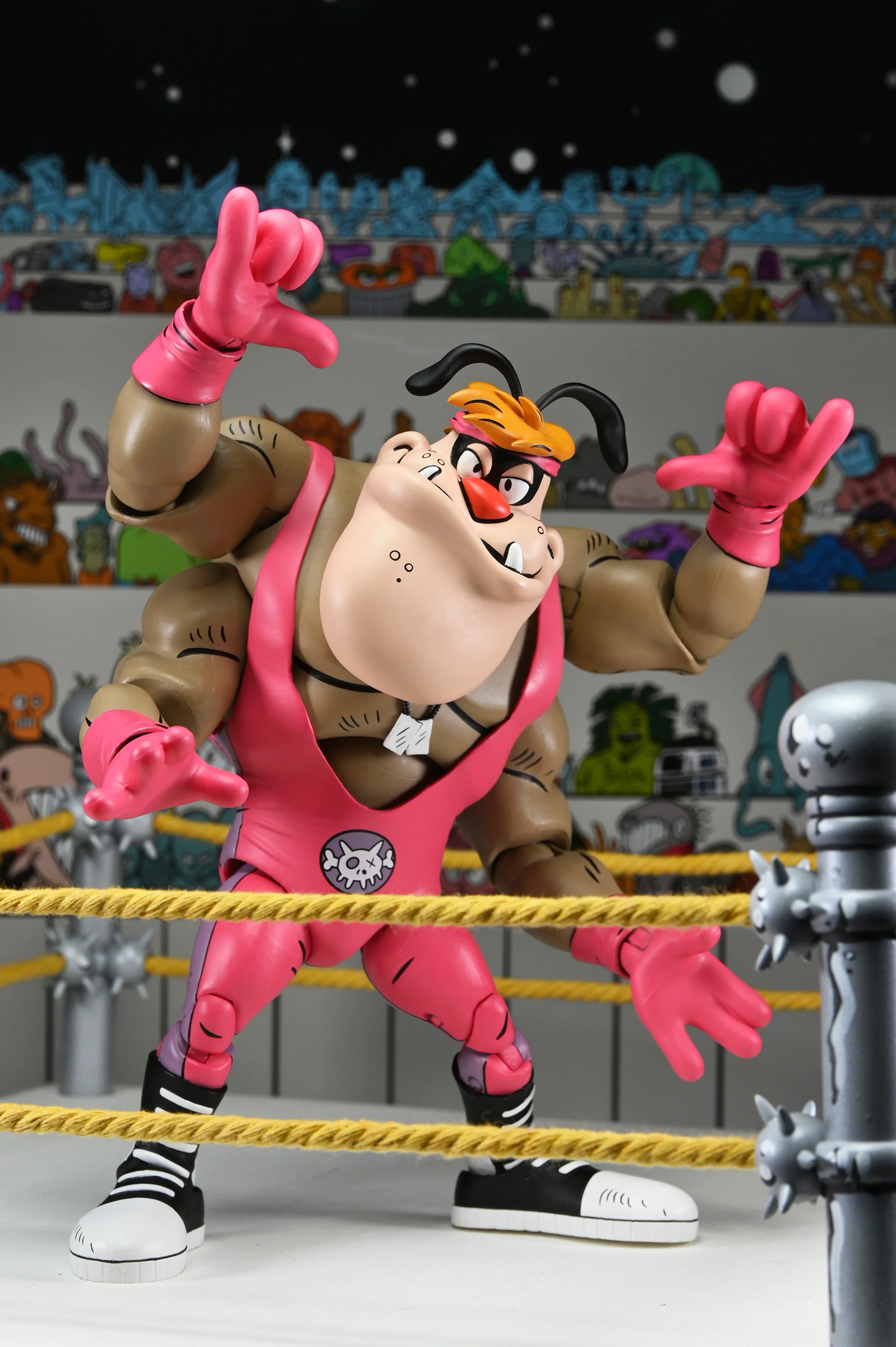 Teenage Mutant Ninja Turtles (Archie Comics) - Stump Wrestling Action Figure Bundle - Image 8