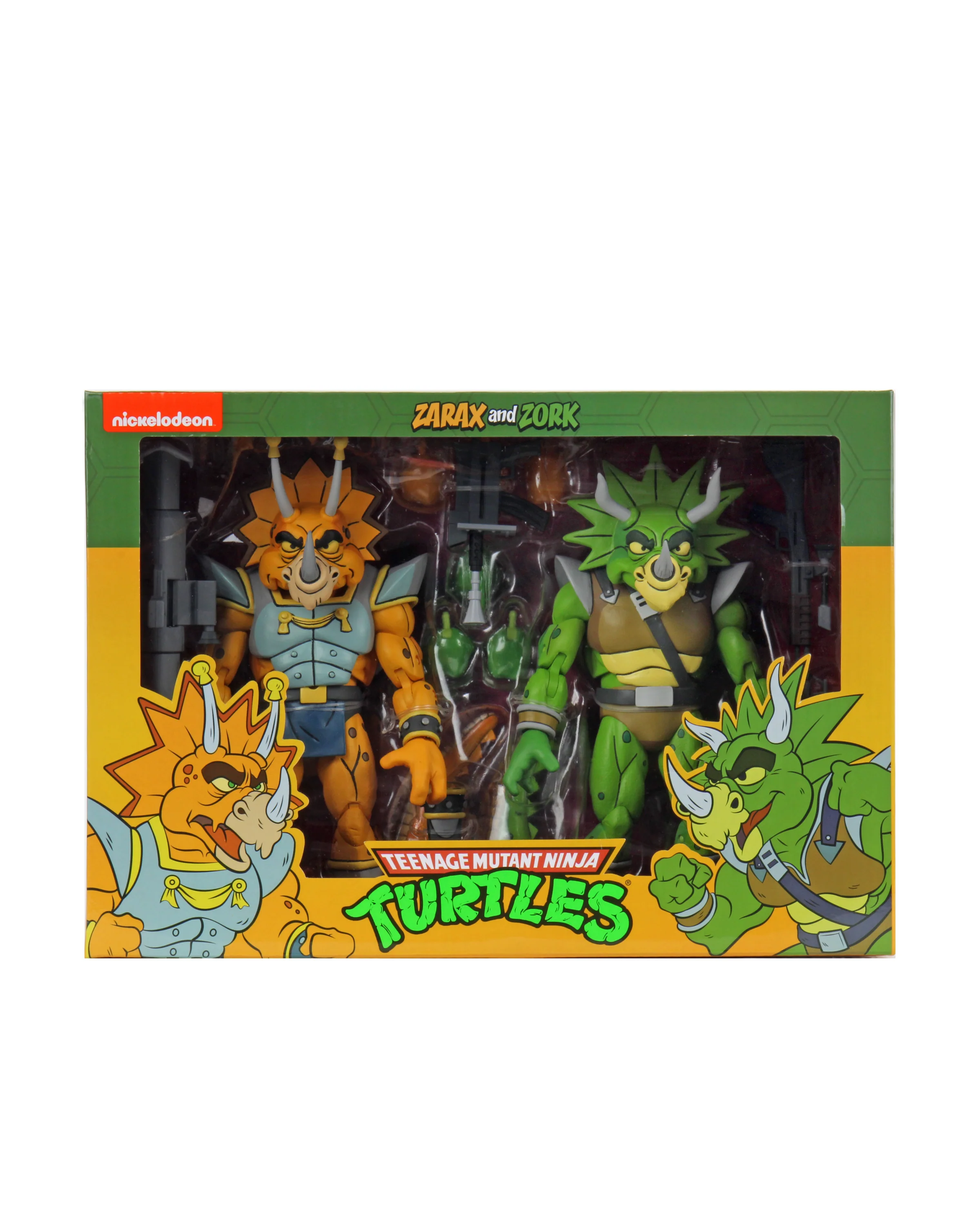 Teenage Mutant Ninja Turtles (Cartoon) – Captain Zarax and Zork 7” Scale Action Figure (2-Pack) - Image 2