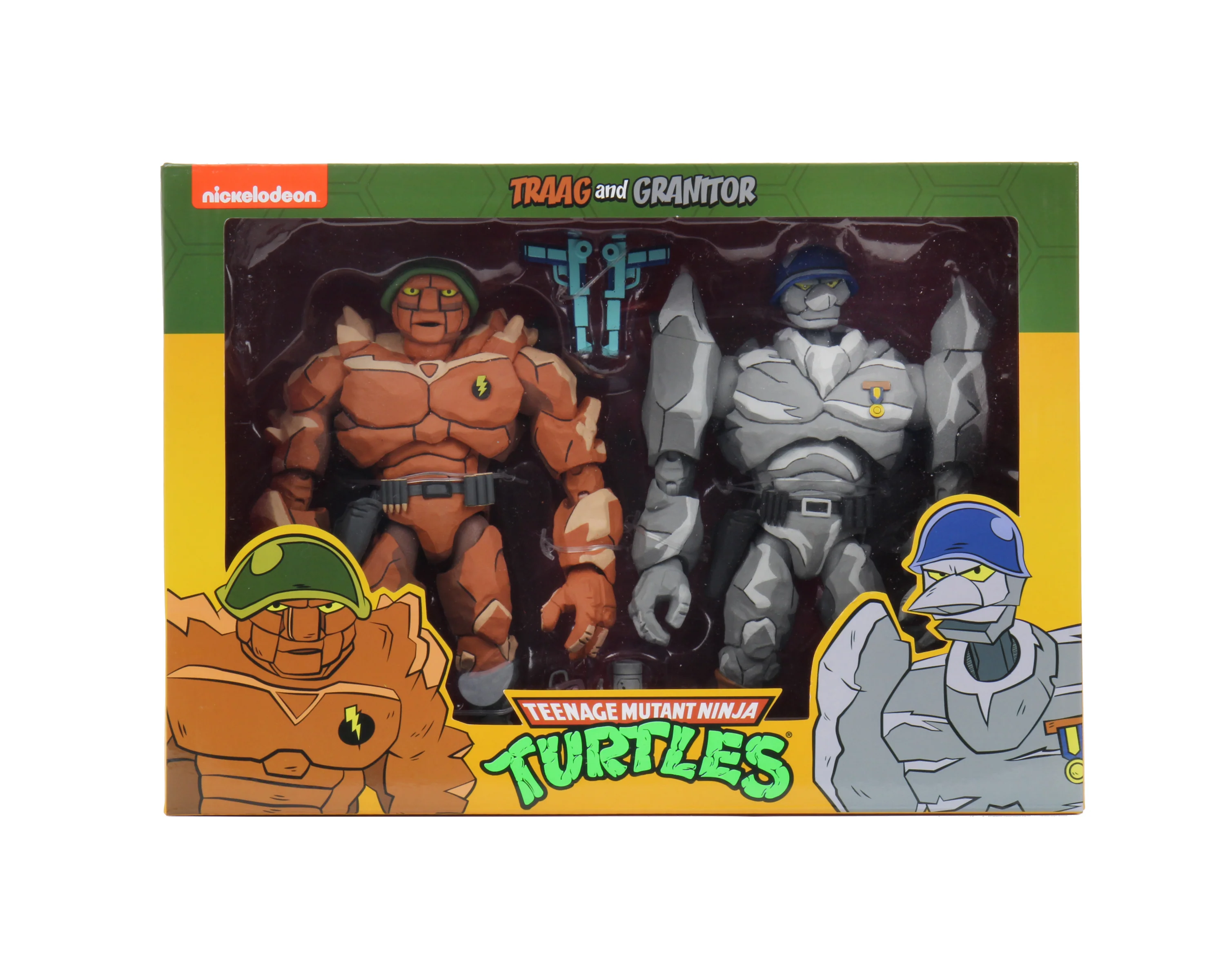 Teenage Mutant Ninja Turtles (Cartoon) – Tragg and Grannitor 7” Scale Action Figure (2-Pack) - Image 2