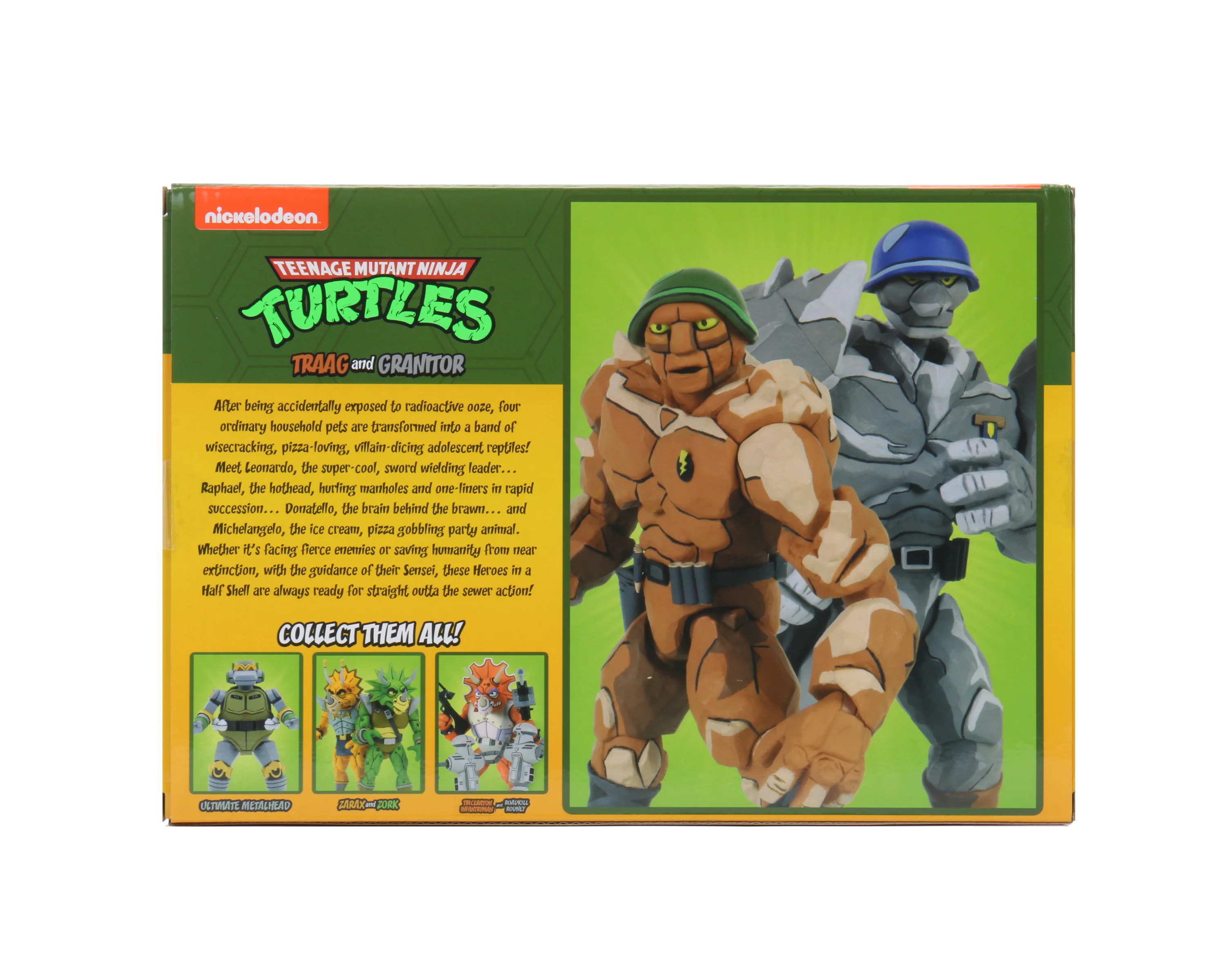 Teenage Mutant Ninja Turtles (Cartoon) – Tragg and Grannitor 7” Scale Action Figure (2-Pack) - Image 4