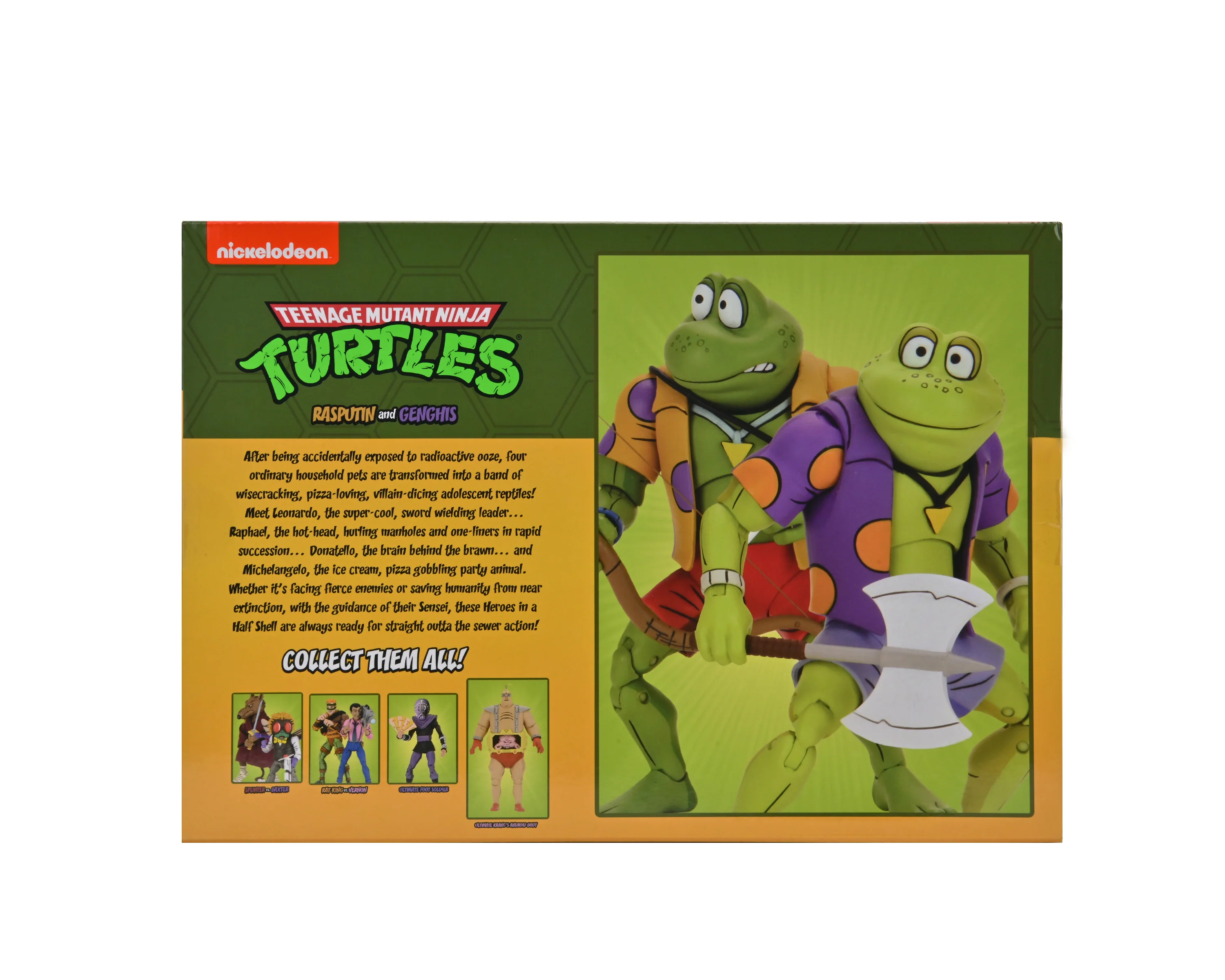 Teenage Mutant Ninja Turtles (Cartoon) – Genghis & Rasputin Frog 7” Scale Action Figure (2-Pack) - Image 3