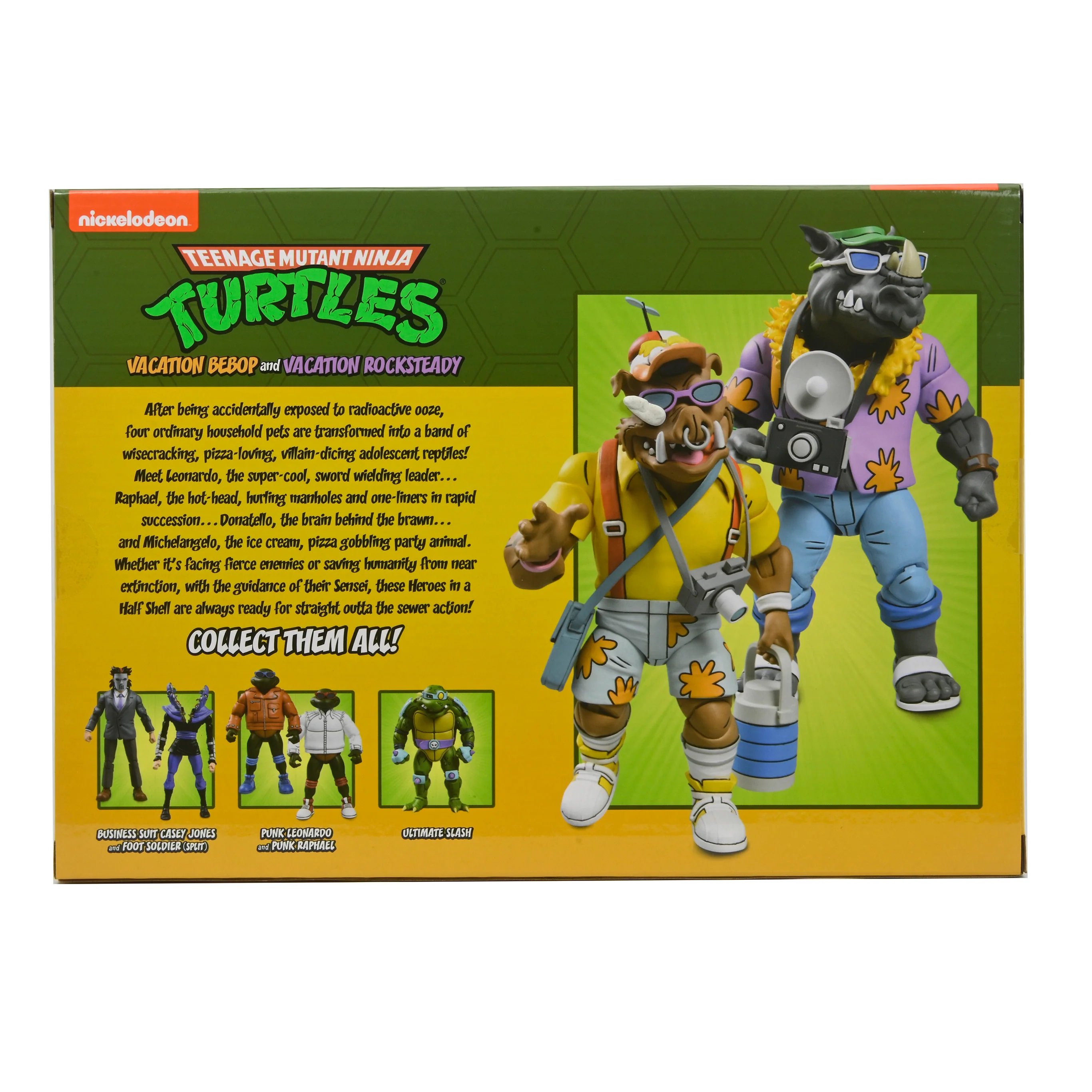 Teenage Mutant Ninja Turtles (Cartoon) - Vacation Bebop and Rocksteady 7" Scale Action Figure 2-Pack - Image 13