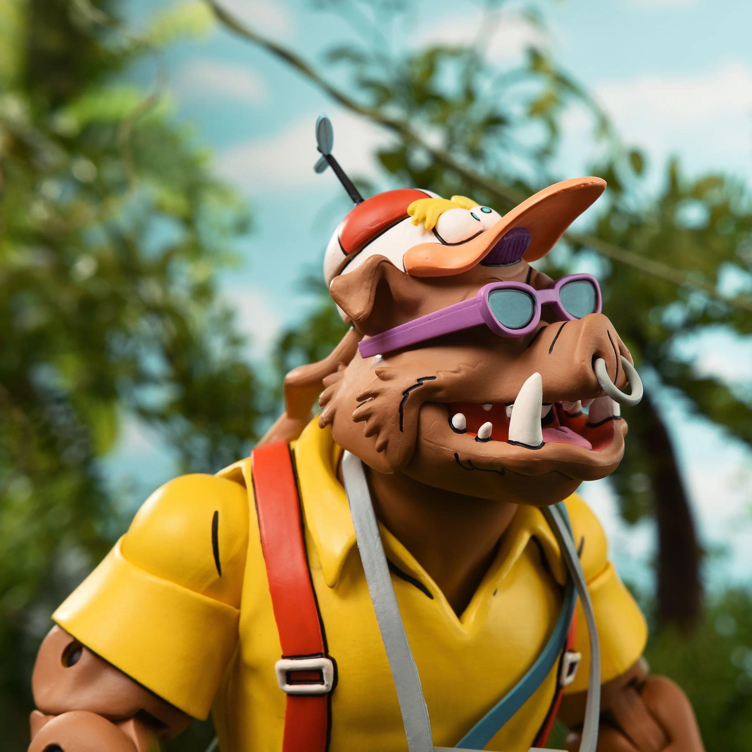 Teenage Mutant Ninja Turtles (Cartoon) - Vacation Bebop and Rocksteady 7" Scale Action Figure 2-Pack - Image 4