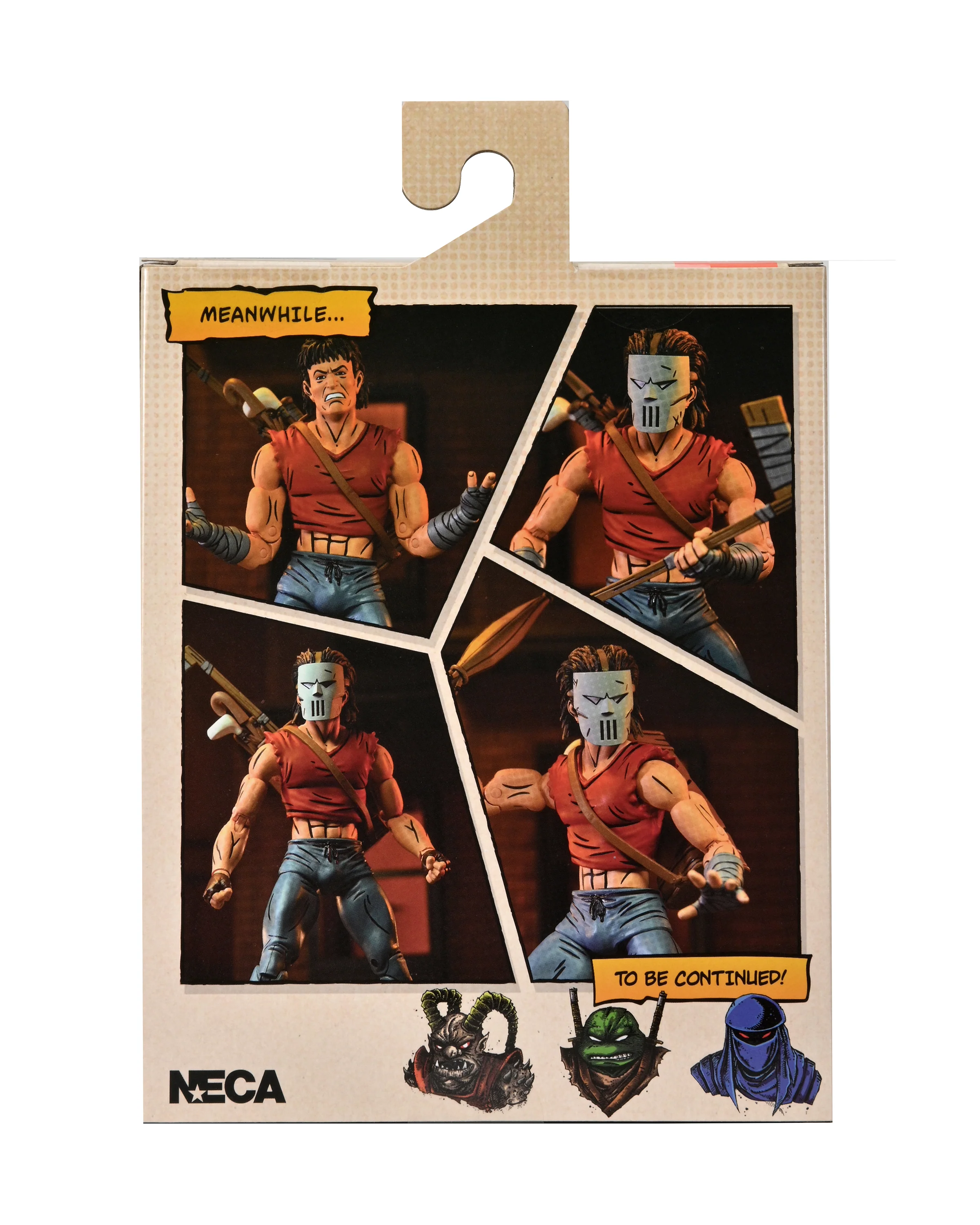 Teenage Mutant Ninja Turtles (Mirage Comics) Casey Jones in Red Shirt 7" Scale Action Figure - Image 13