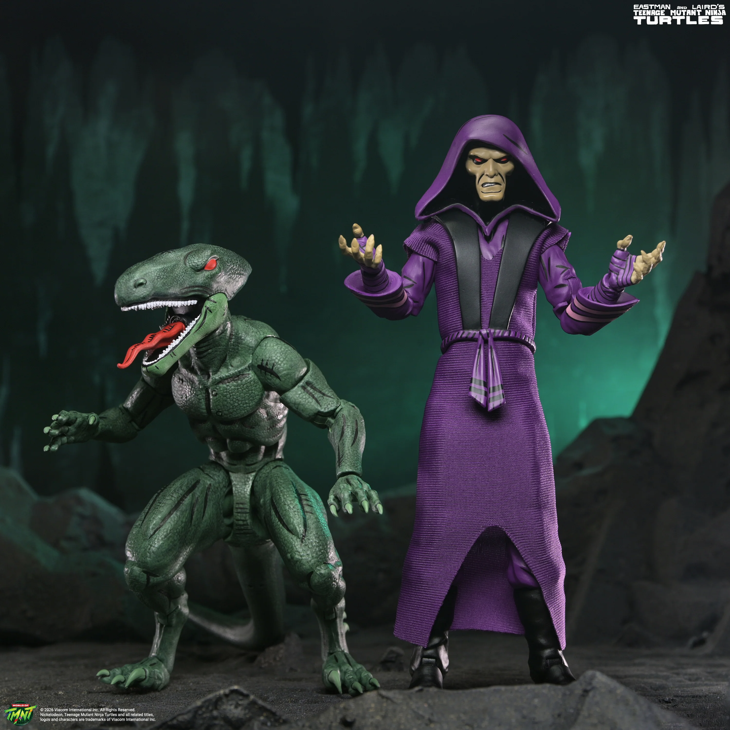 Teenage Mutant Ninja Turtles (Mirage Comics) - Daimyo Orkai & Raptor 7” Scale Action Figure 2-Pack (PRE-ORDER)