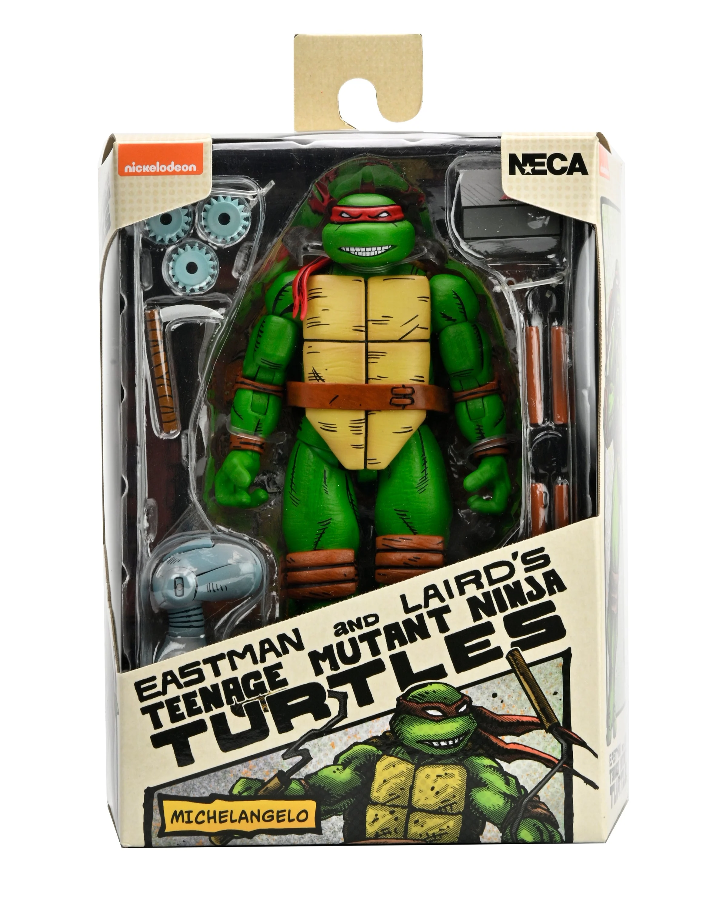 Teenage Mutant Ninja Turtles (Mirage Comics) - Donatello, Leonardo, Michelangelo & Raphael 7” Scale Action Figures Bundle - Image 11