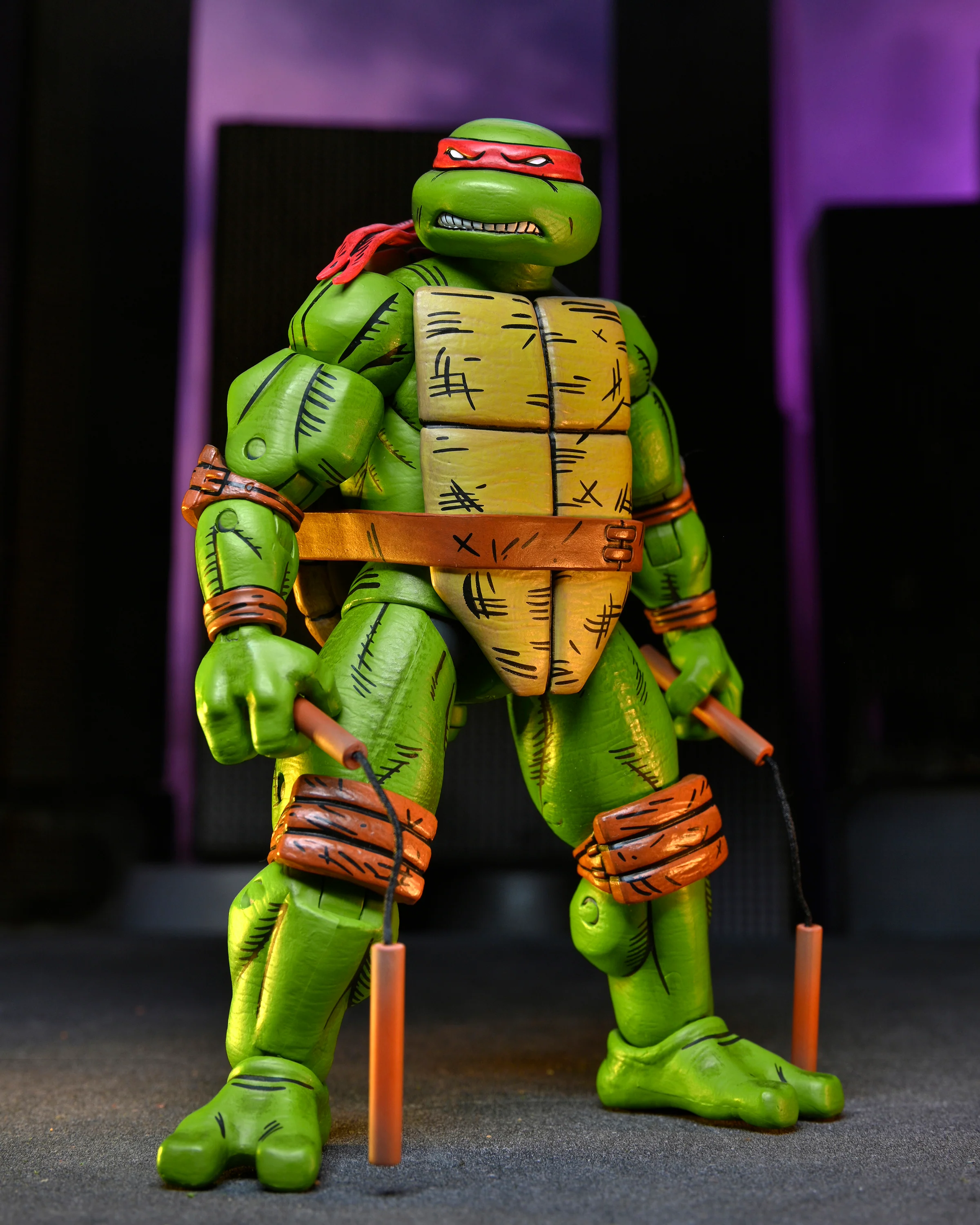 Teenage Mutant Ninja Turtles (Mirage Comics) - Donatello, Leonardo, Michelangelo & Raphael 7” Scale Action Figures Bundle - Image 9