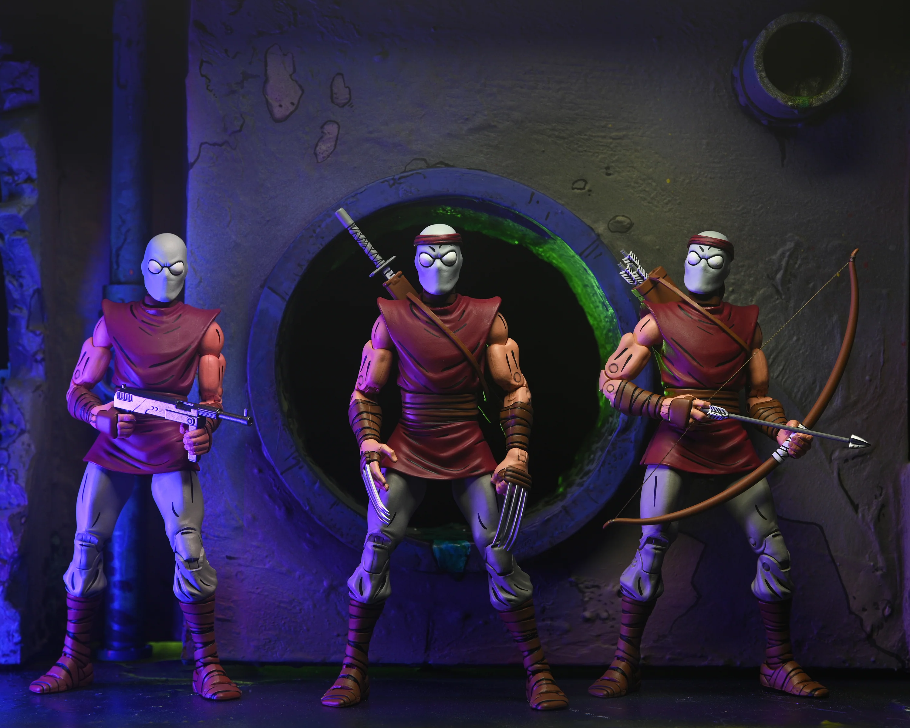 Teenage Mutant Ninja Turtles (Mirage Comics) - Foot Ninja 7" Scale Action Figure (Classic Colors) - Image 6