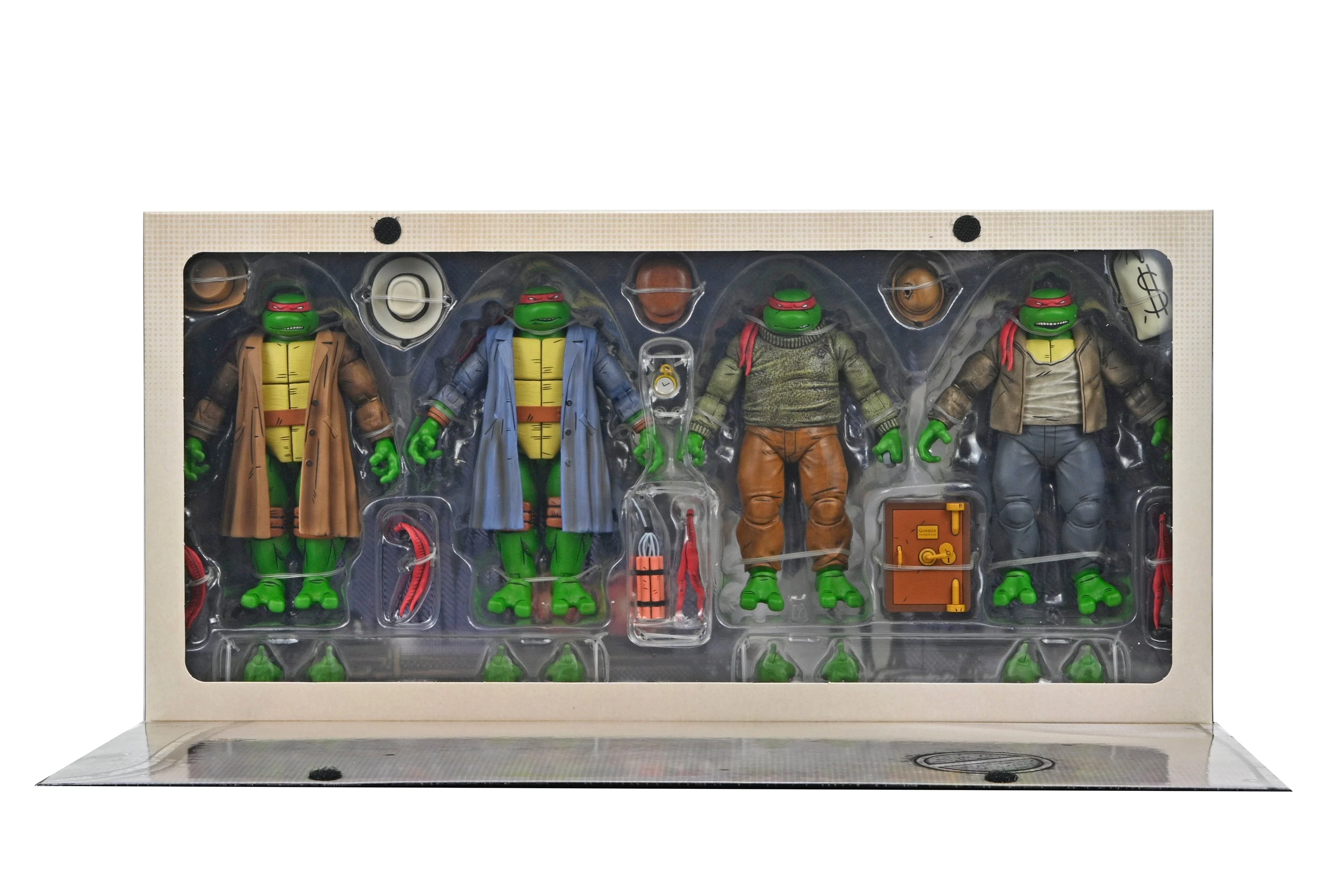 Teenage Mutant Ninja Turtles (Mirage Comics) - Gangster Turtles 7” Scale Action Figure 4-Pack - Image 10