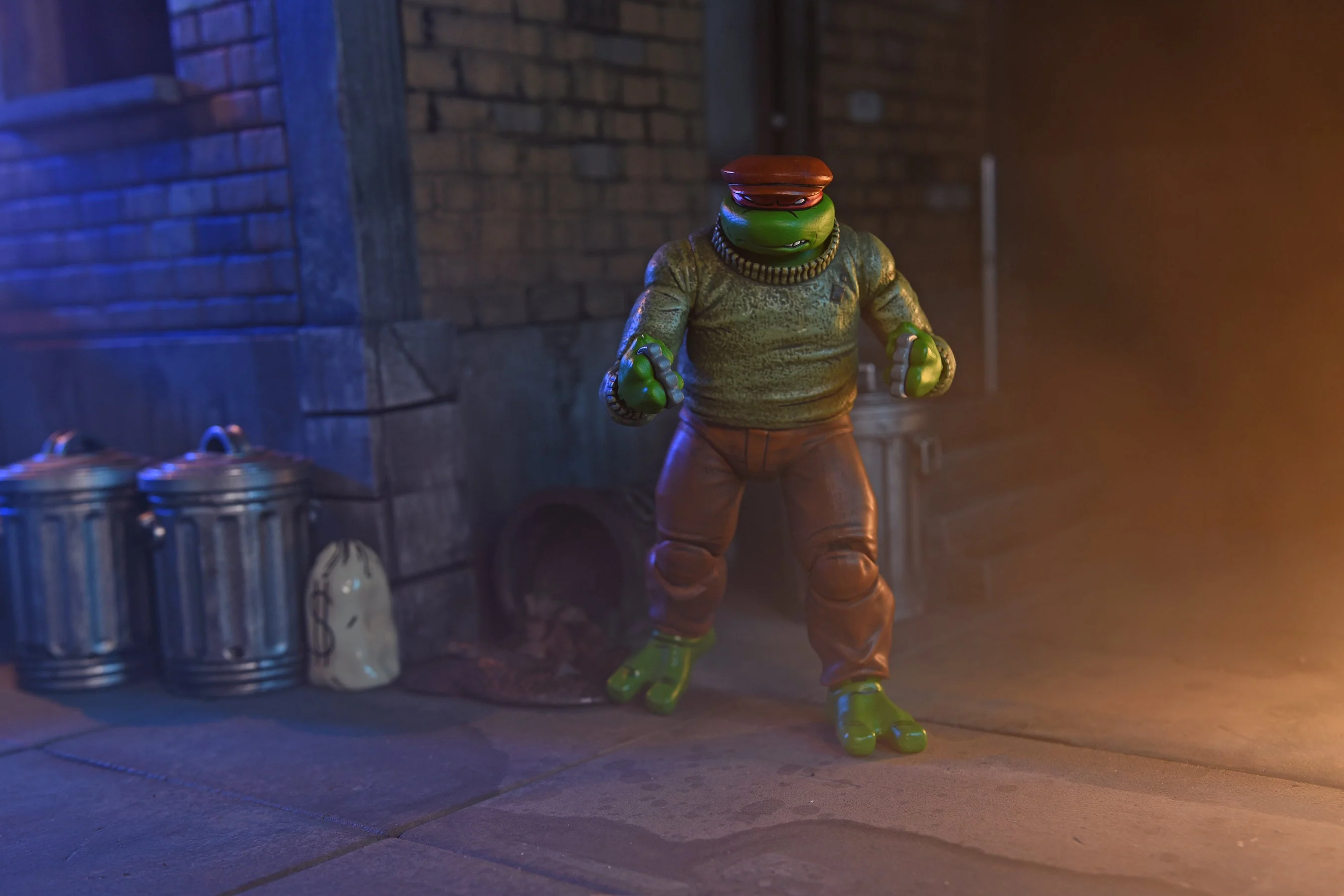 Teenage Mutant Ninja Turtles (Mirage Comics) - Gangster Turtles 7” Scale Action Figure 4-Pack - Image 6