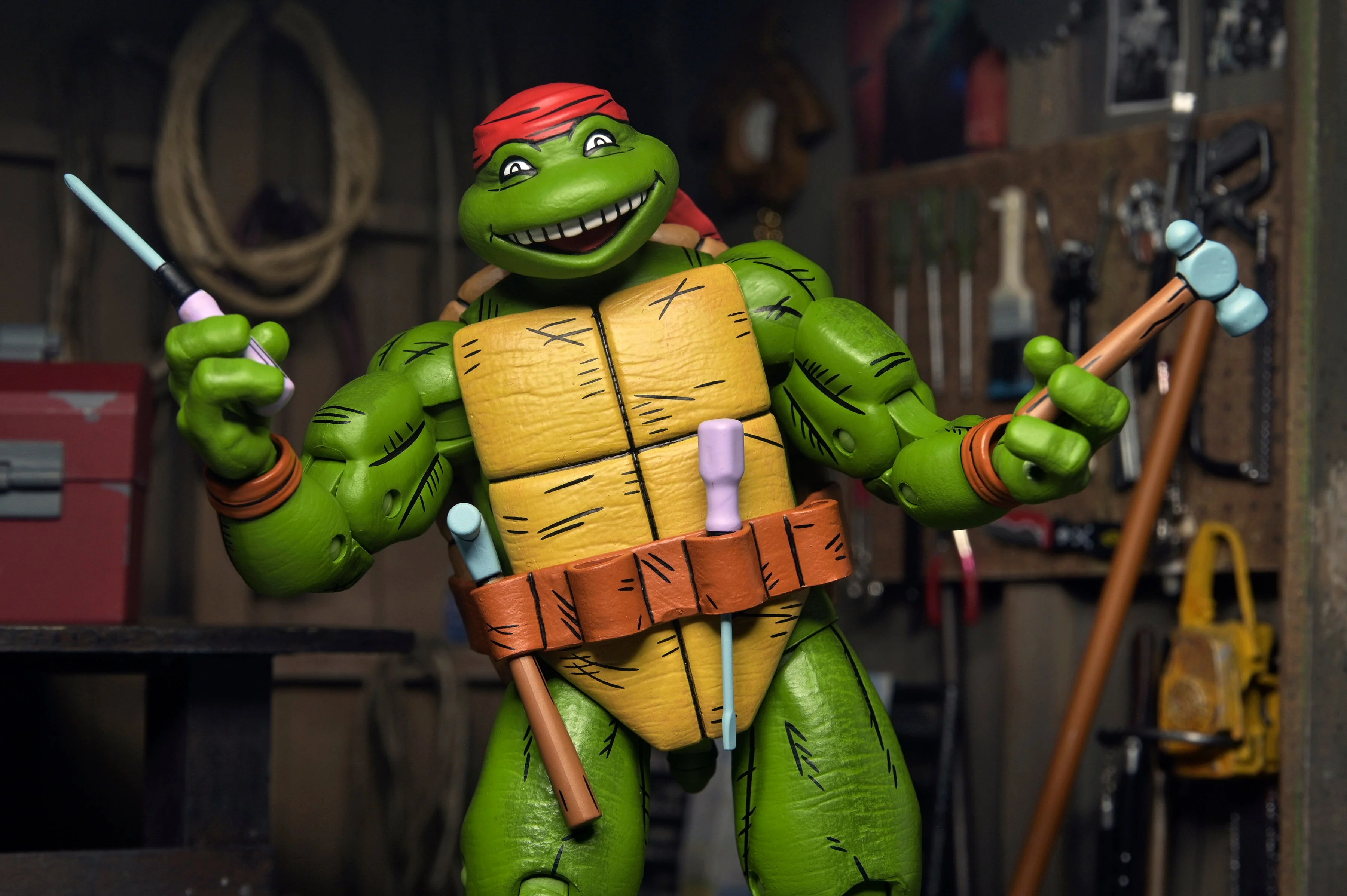 Teenage Mutant Ninja Turtles (Mirage Comics) - Handyman Donatello 7" Scale Action Figure - Image 3