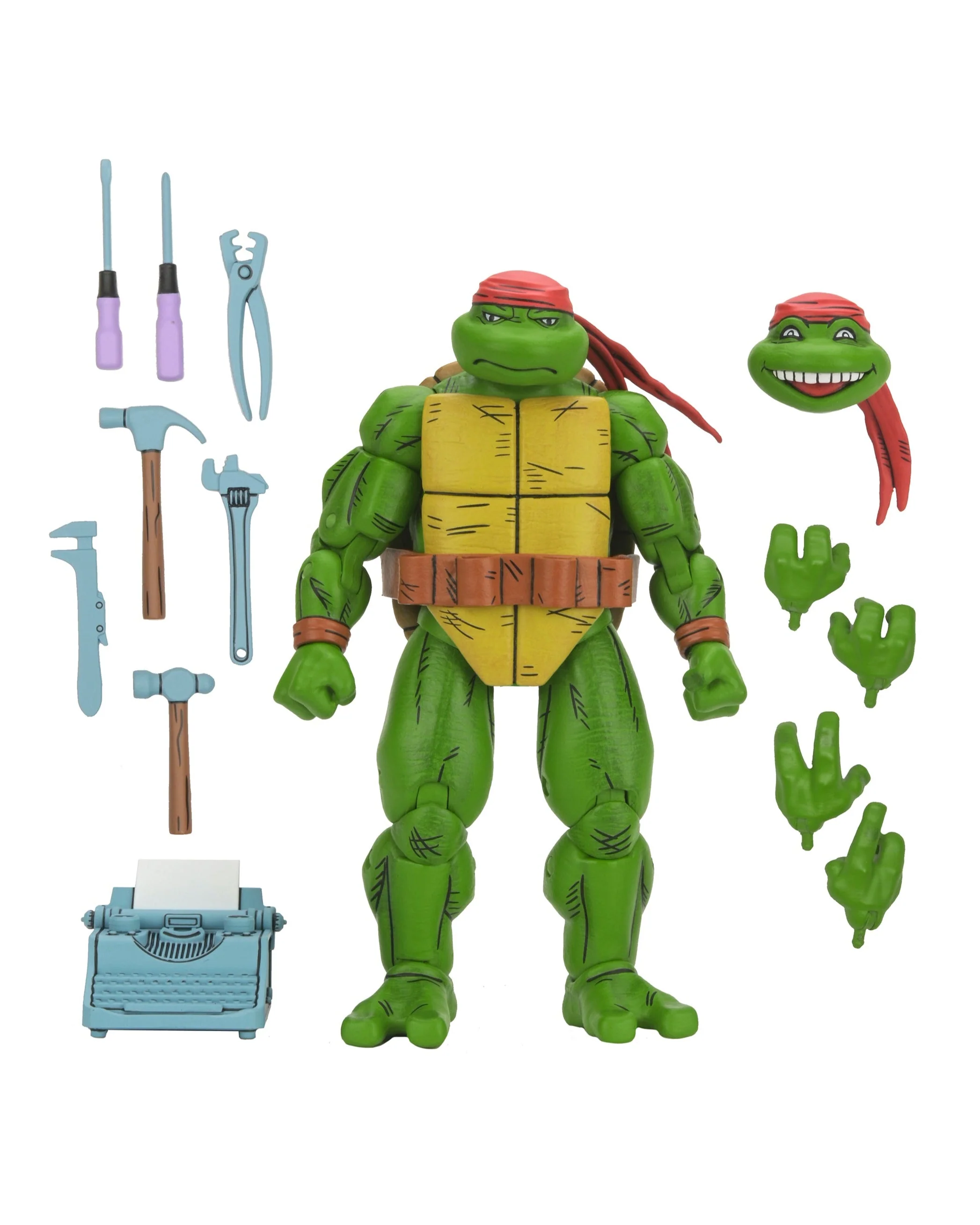 Teenage Mutant Ninja Turtles (Mirage Comics) - Handyman Donatello 7" Scale Action Figure - Image 8