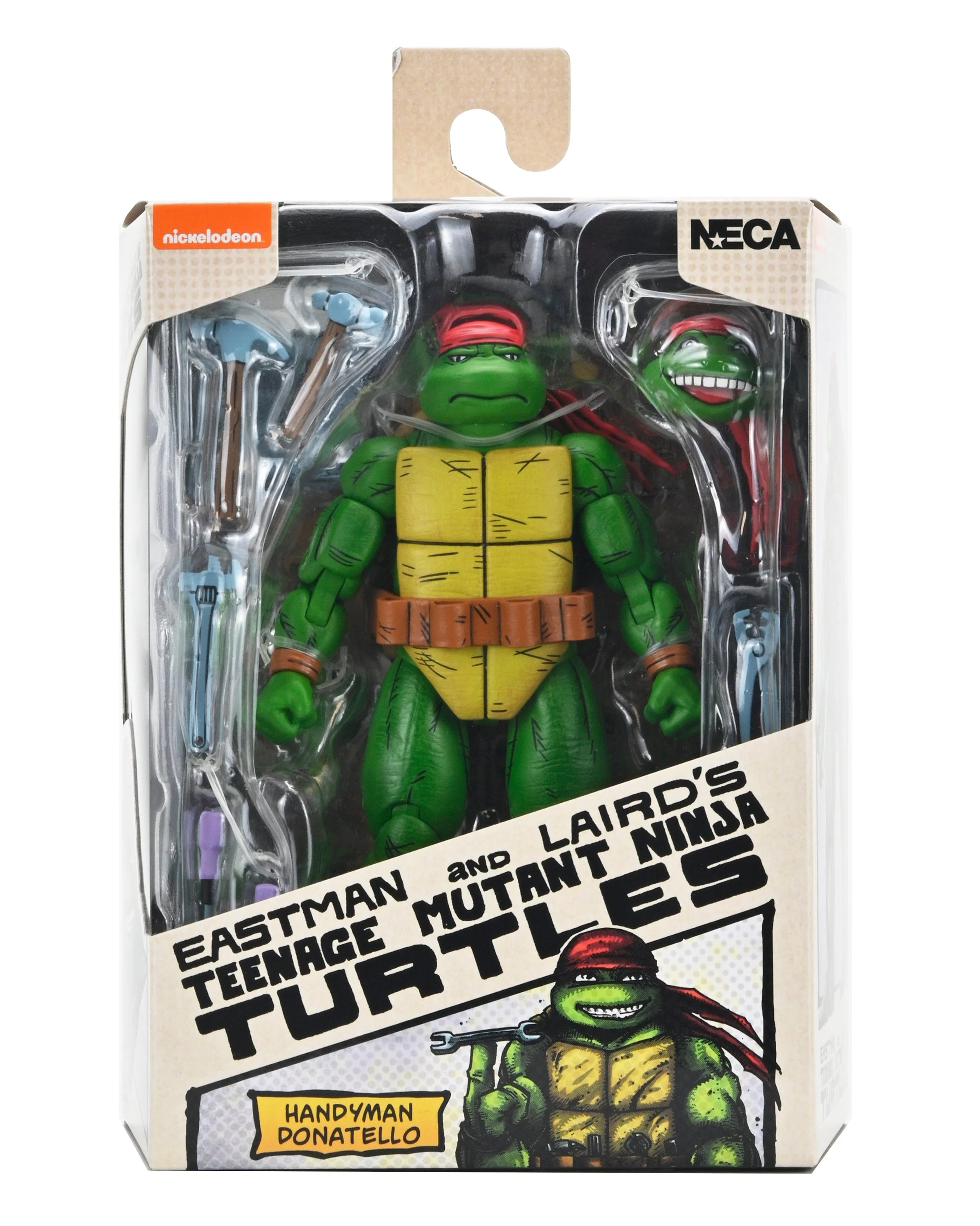 Teenage Mutant Ninja Turtles (Mirage Comics) - Handyman Donatello 7" Scale Action Figure - Image 9
