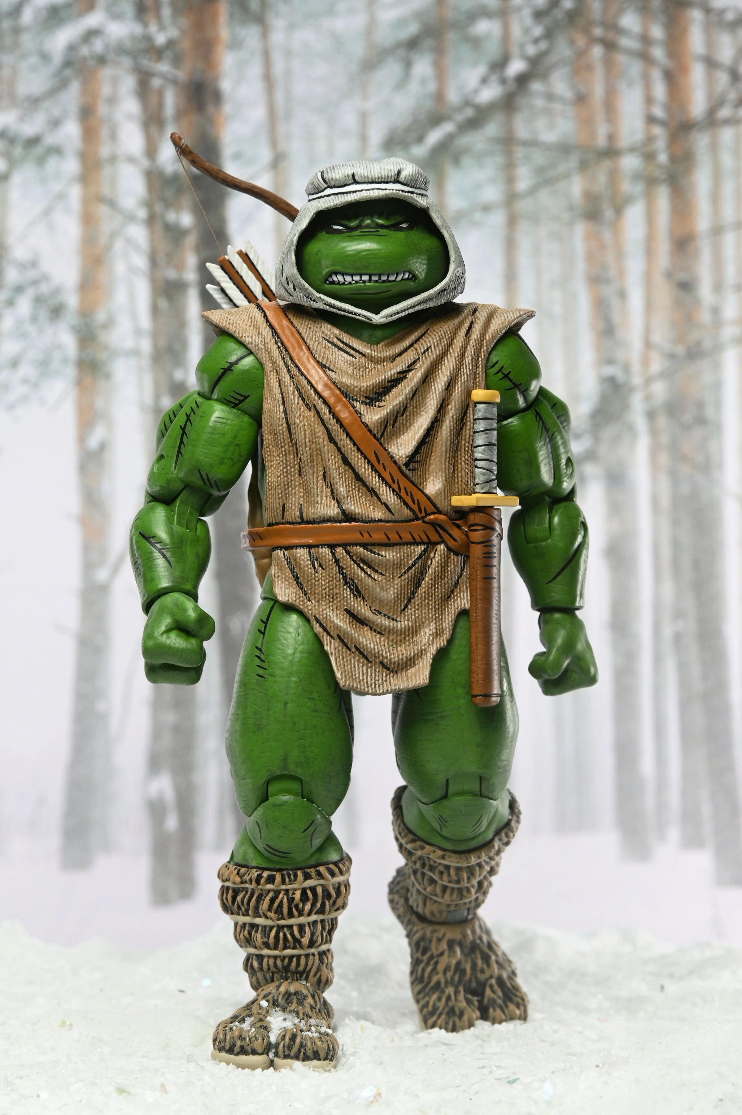 Teenage Mutant Ninja Turtles (Mirage Comics) - Hunter Leonardo 7" Scale Action Figure