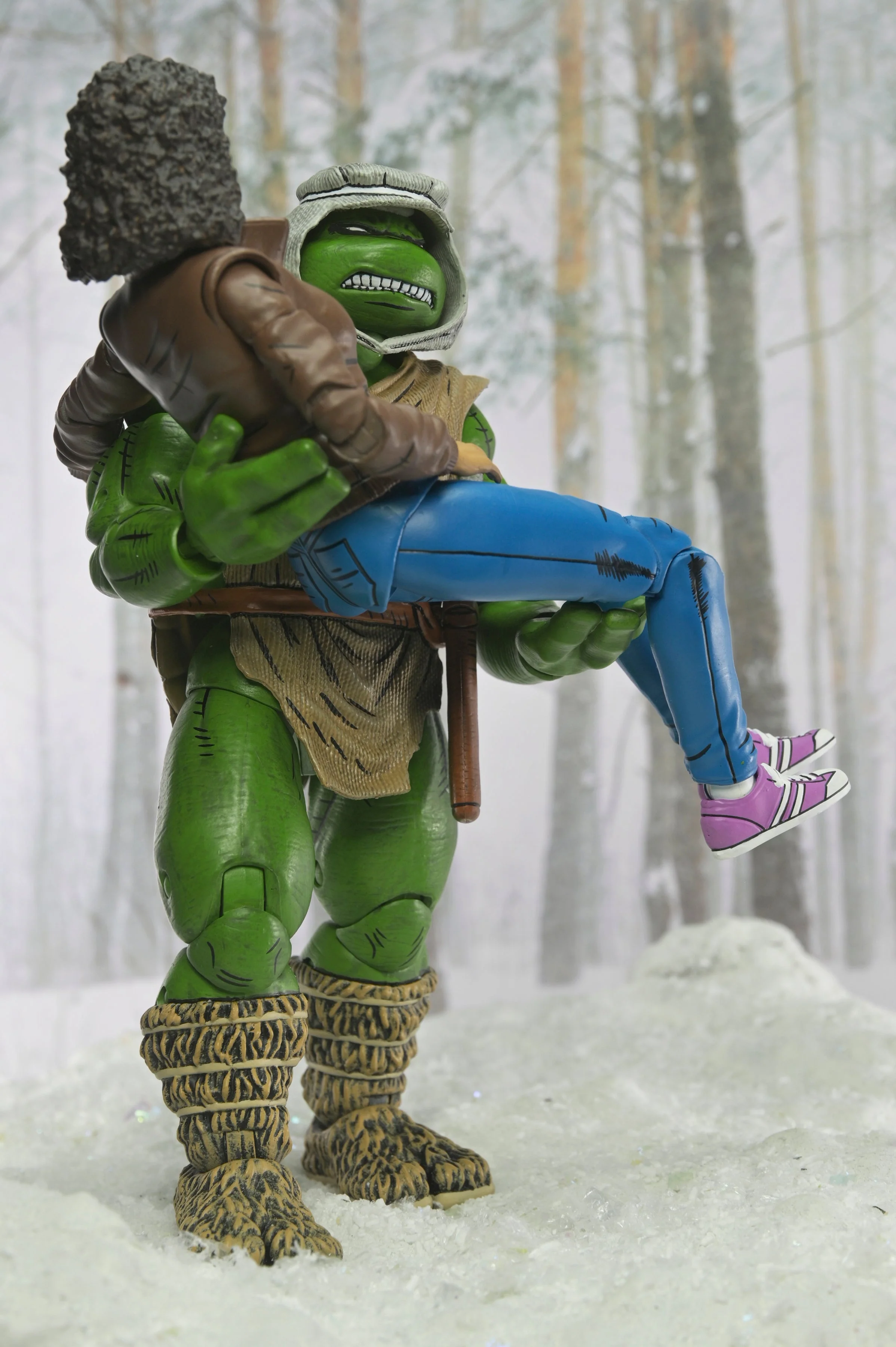 Teenage Mutant Ninja Turtles (Mirage Comics) - Hunter Leonardo 7" Scale Action Figure - Image 6
