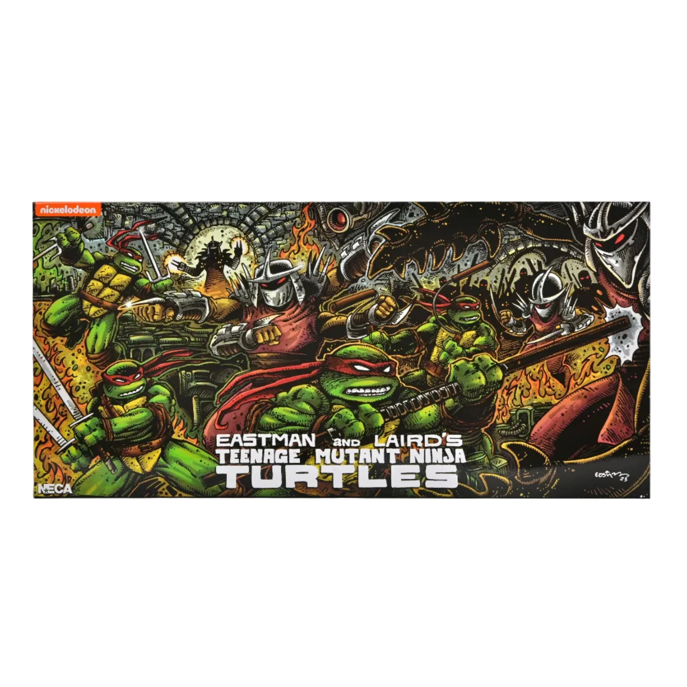Teenage Mutant Ninja Turtles (Mirage Comics) - Leonardo, Raphael, Michelangelo, and Donatello 7" Scale Action Figure 4-Pack - Image 12