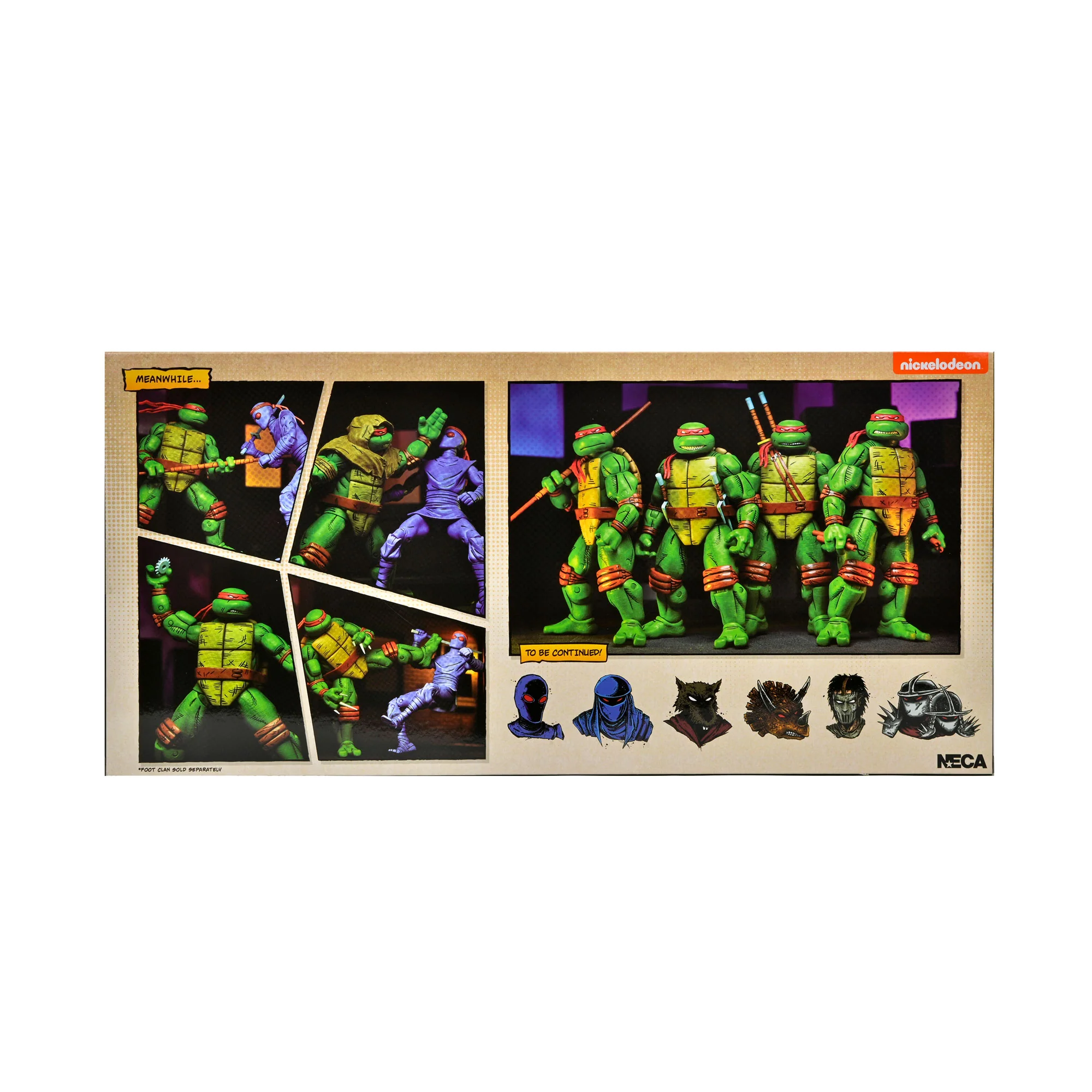 Teenage Mutant Ninja Turtles (Mirage Comics) - Leonardo, Raphael, Michelangelo, and Donatello 7" Scale Action Figure 4-Pack - Image 14