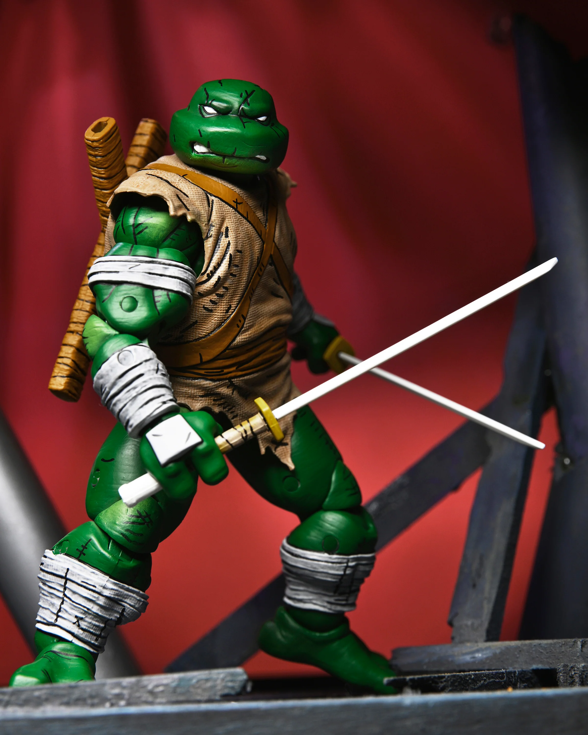 Teenage Mutant Ninja Turtles (Mirage Comics) - Michelangelo (The Wanderer) 7” Scale Action Figure - Image 6