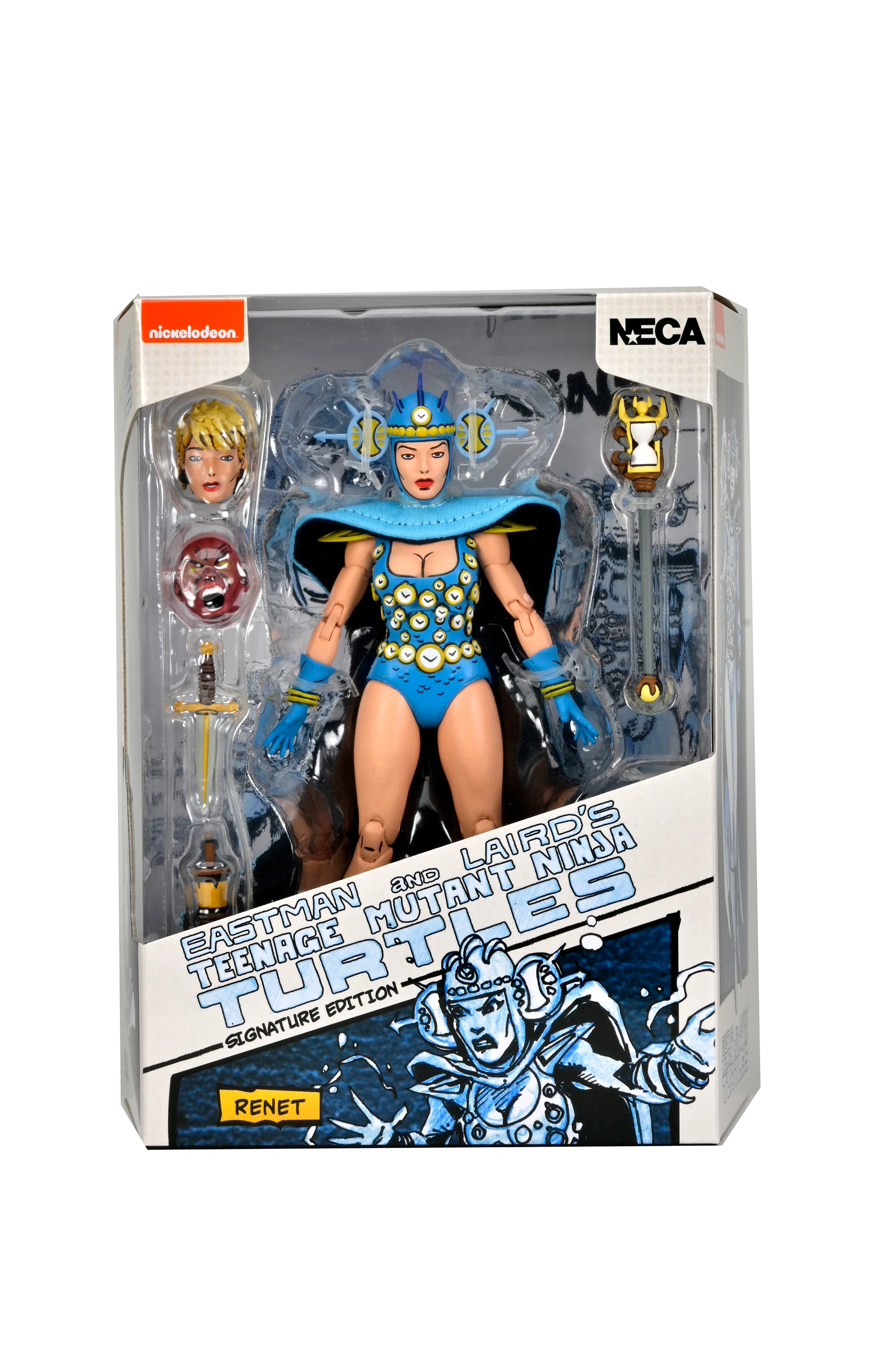 Teenage Mutant Ninja Turtles (Mirage Comics) - Renet (Blue) 7" Scale Action Figure - Image 10