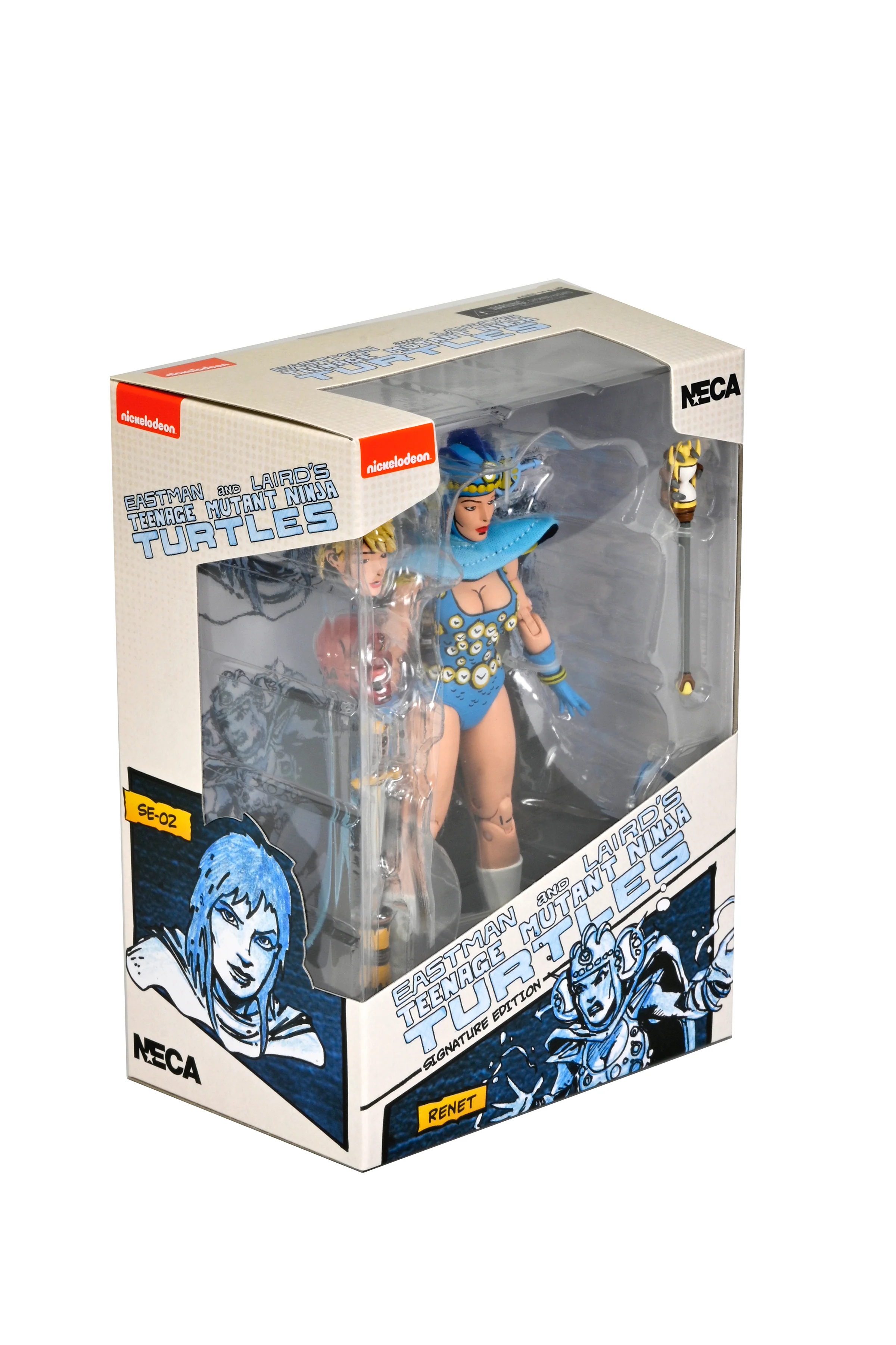 Teenage Mutant Ninja Turtles (Mirage Comics) - Renet (Blue) 7" Scale Action Figure - Image 12