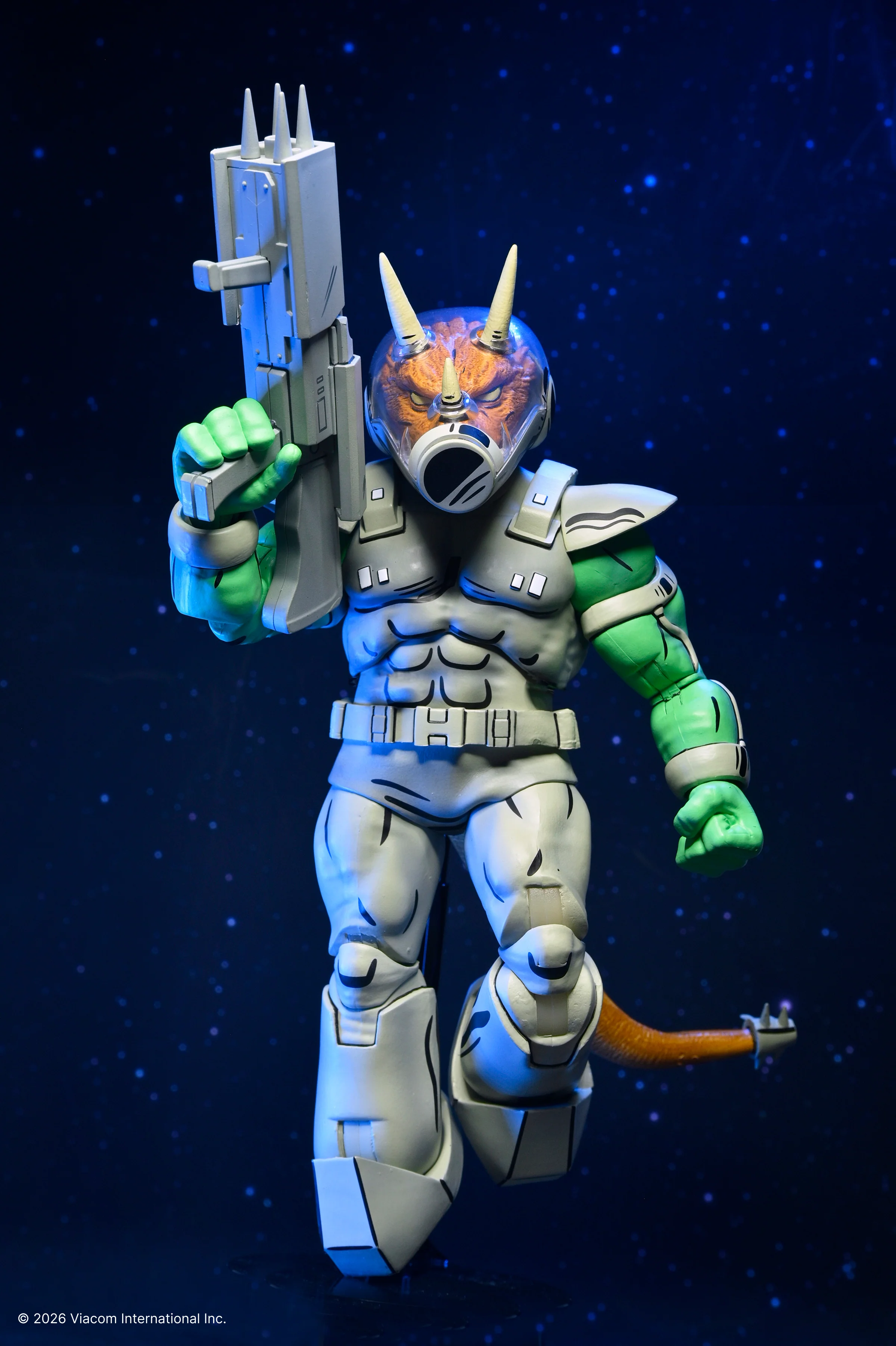 Teenage Mutant Ninja Turtles (Mirage Comics) - Shock Commando Triceraton 7” Scale Action Figure (PRE-ORDER) - Image 2