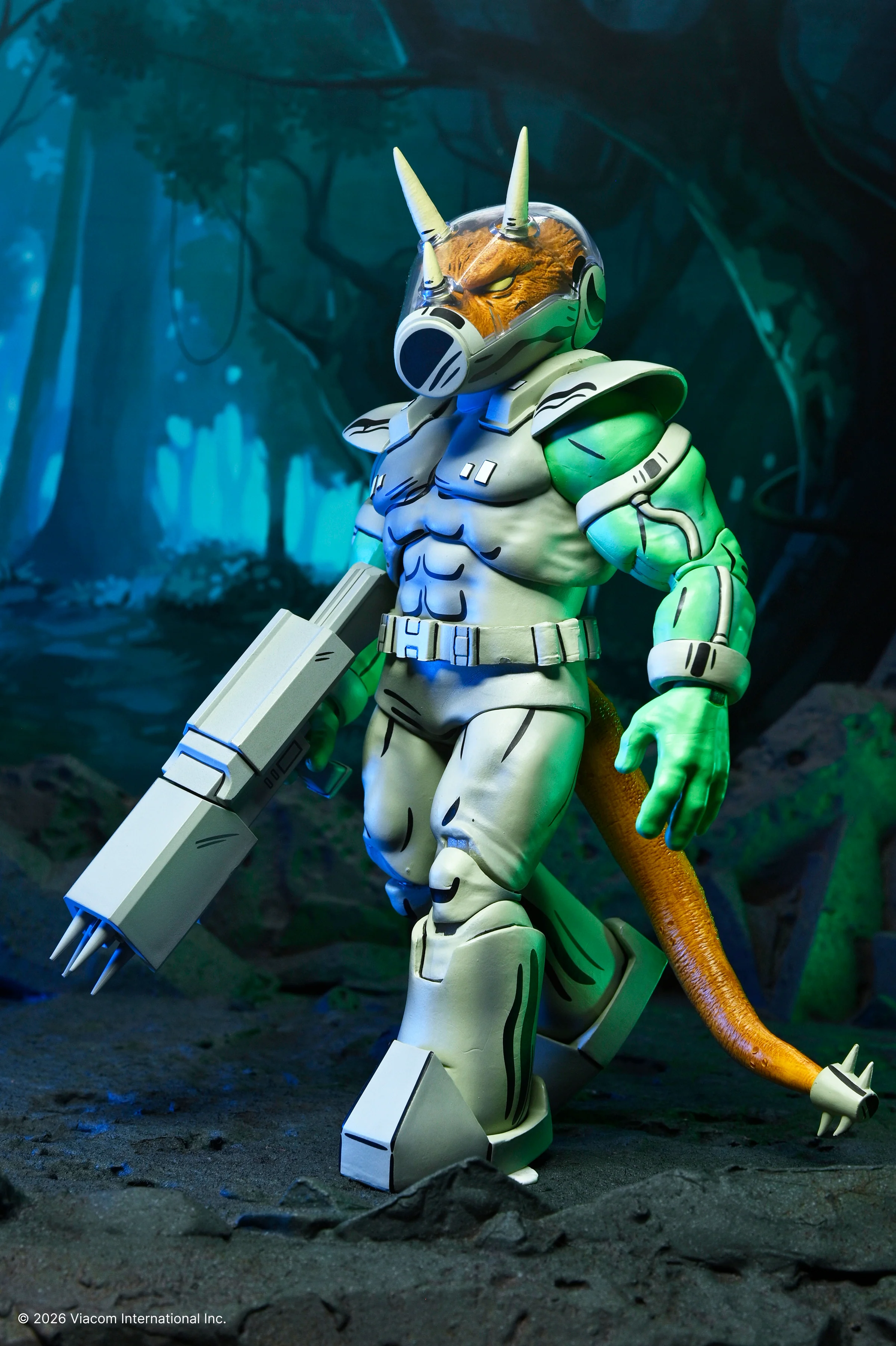 Teenage Mutant Ninja Turtles (Mirage Comics) - Shock Commando Triceraton 7” Scale Action Figure (PRE-ORDER) - Image 4