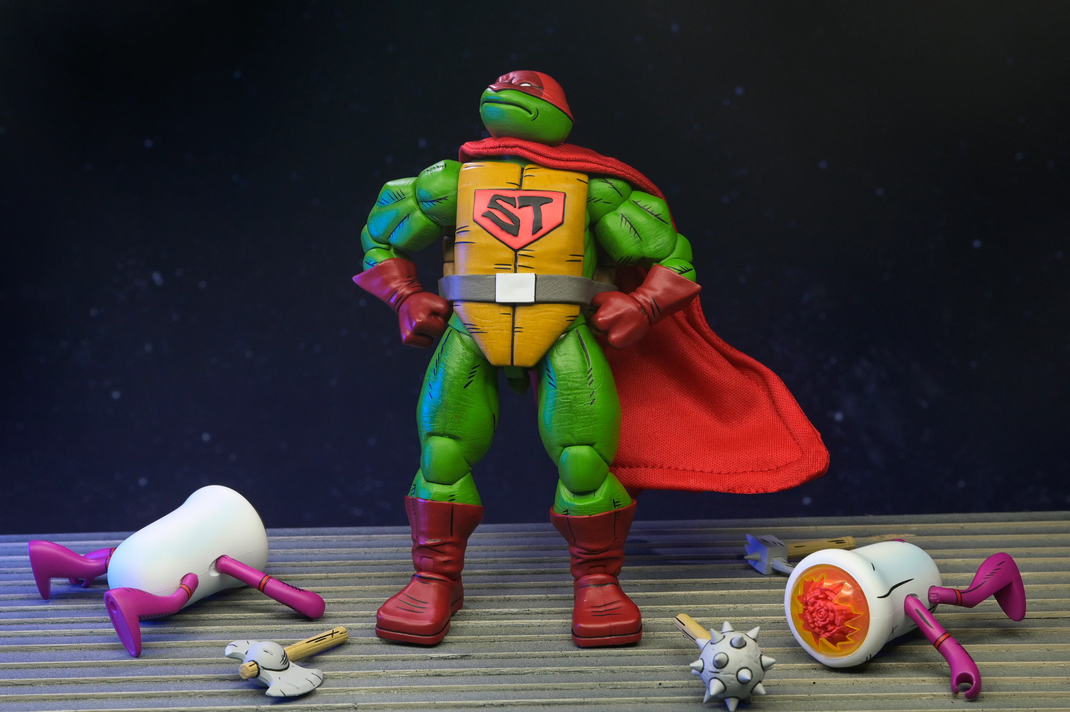 Teenage Mutant Ninja Turtles (Mirage Comics) - Super Turtle 7" Scale Action Figure - Image 13