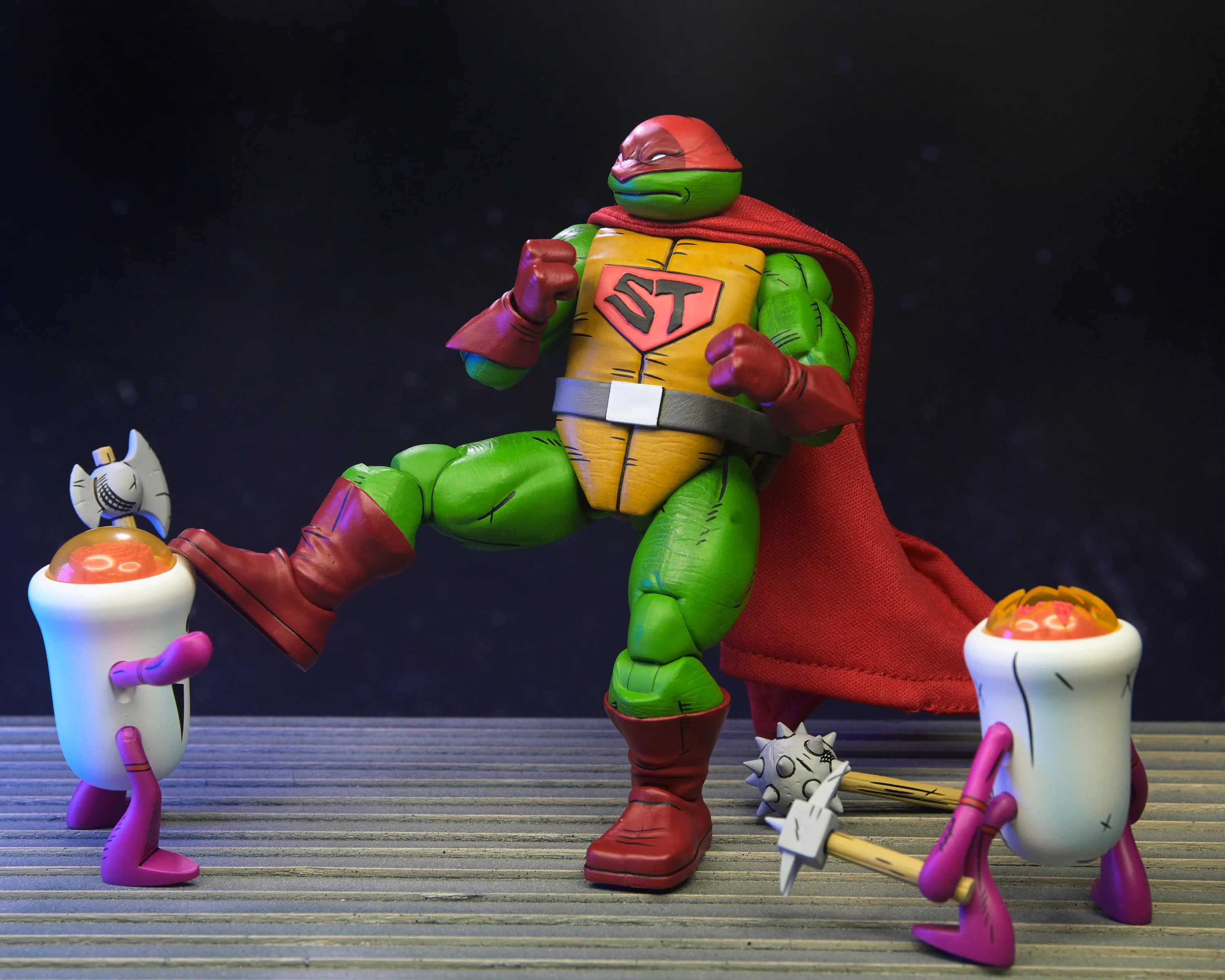 Teenage Mutant Ninja Turtles (Mirage Comics) - Super Turtle 7" Scale Action Figure - Image 4