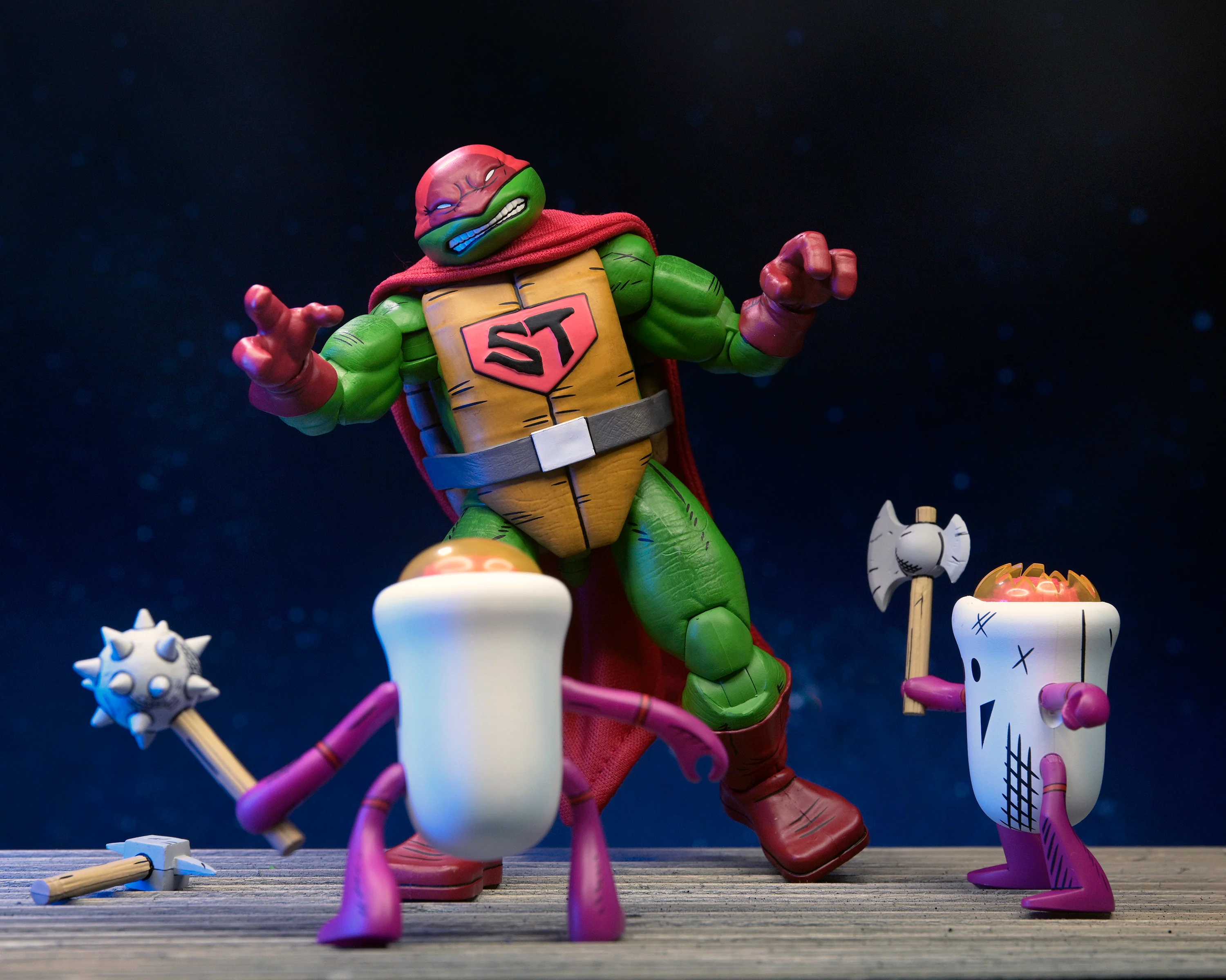 Teenage Mutant Ninja Turtles (Mirage Comics) - Super Turtle 7" Scale Action Figure - Image 9
