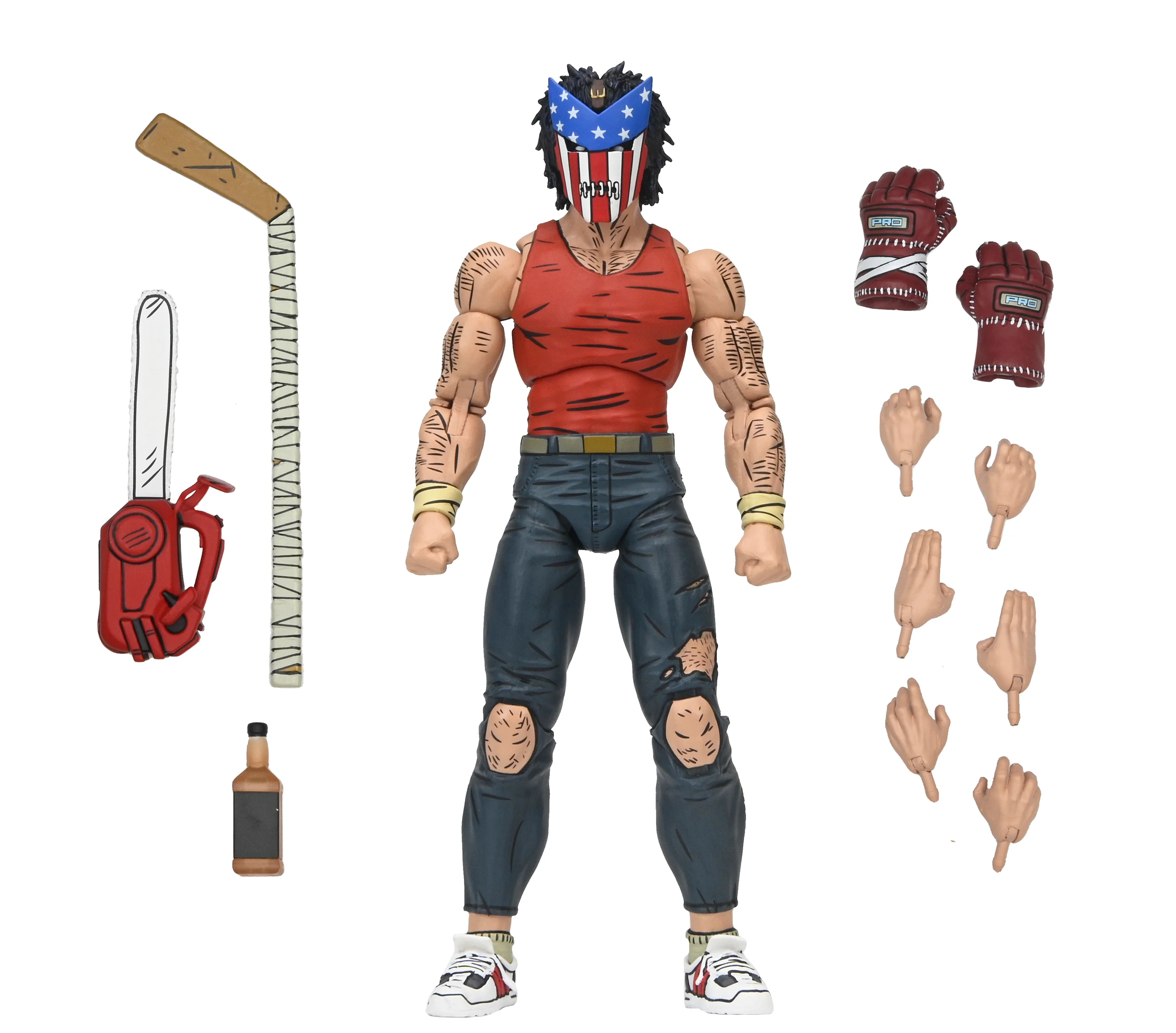 Teenage Mutant Ninja Turtles (Mirage Comics) - Ultimate Bodycount Casey Jones 7" Scale Action Figure - Image 7