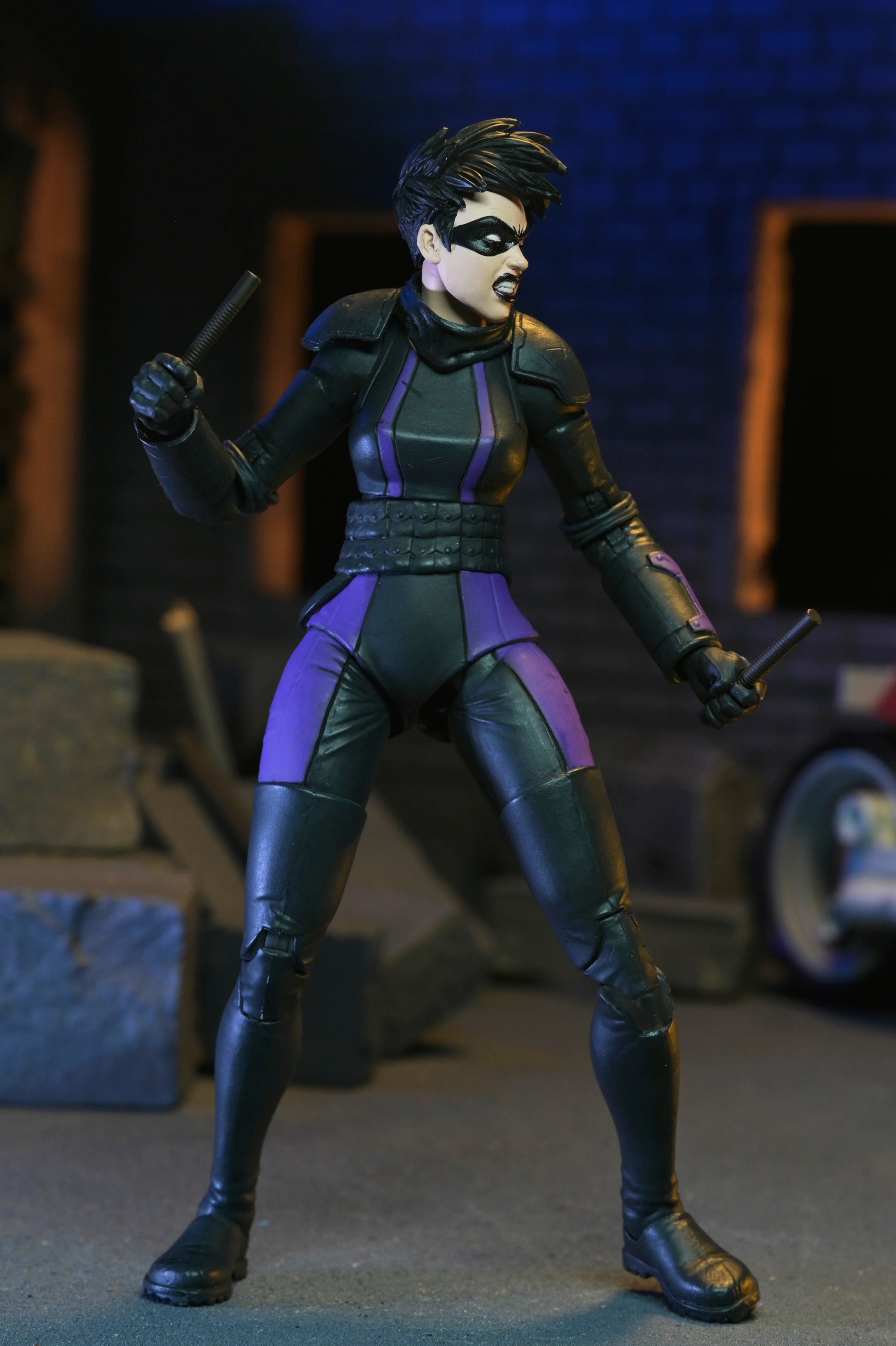 Teenage Mutant Ninja Turtles (The Last Ronin) - Casey Marie with Motorcycle 7" Scale Action Figure - Image 6