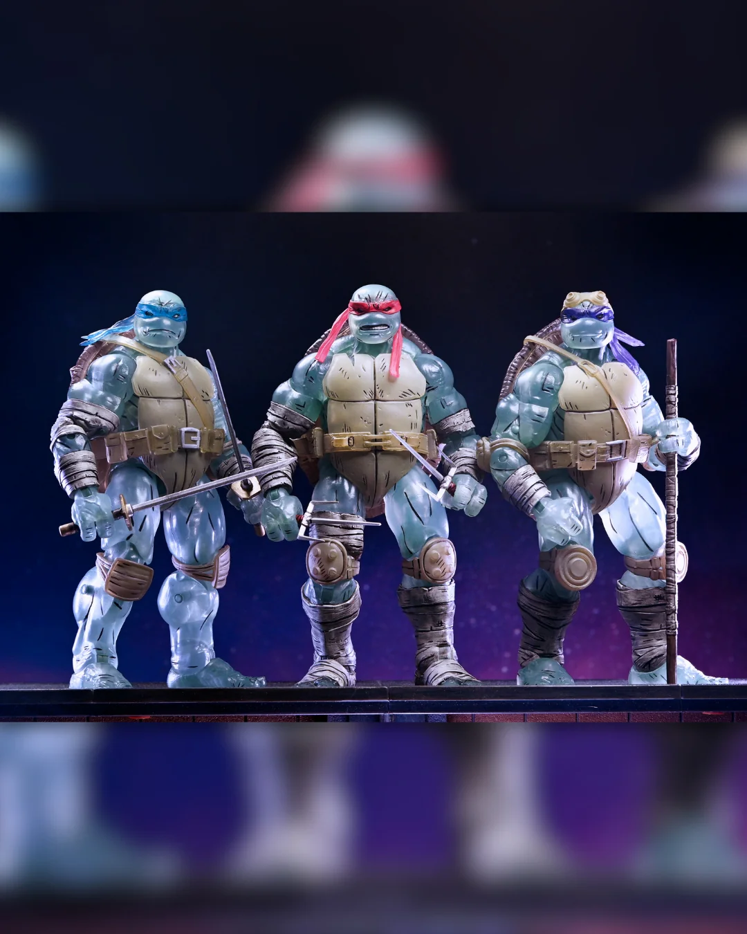 Teenage Mutant Ninja Turtles (The Last Ronin) - Ghost Brothers 7" Scale Action Figure 3-Pack (PRE-ORDER)