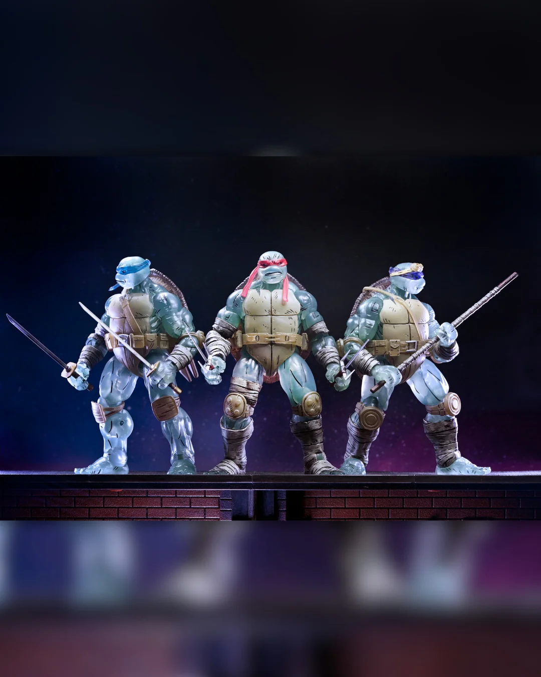 Teenage Mutant Ninja Turtles (The Last Ronin) - Ghost Brothers 7" Scale Action Figure 3-Pack (PRE-ORDER) - Image 2
