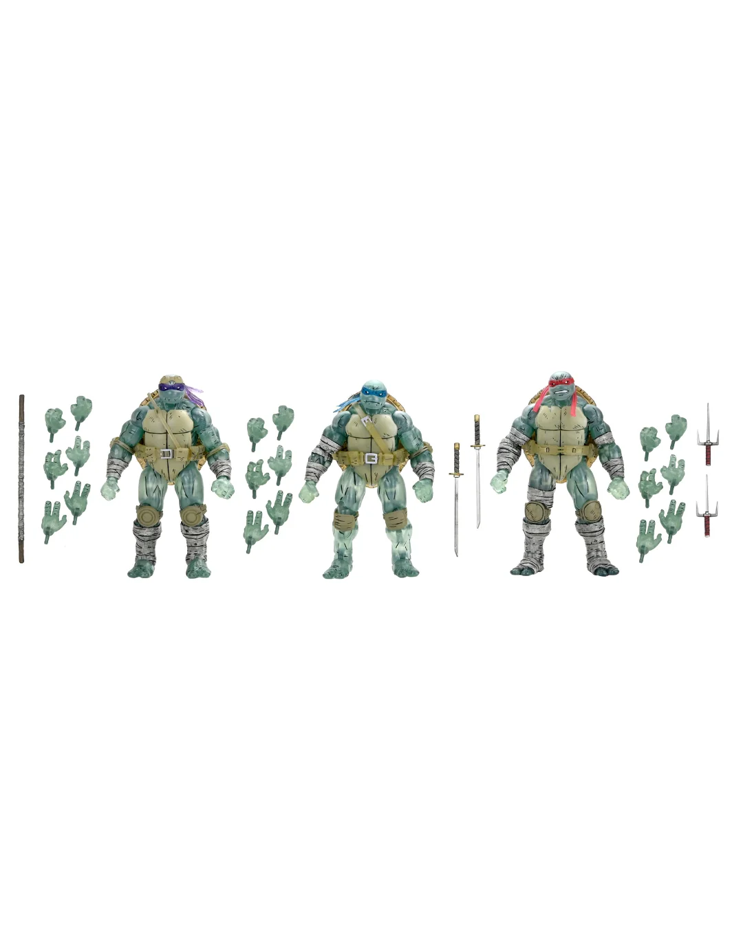 Teenage Mutant Ninja Turtles (The Last Ronin) - Ghost Brothers 7" Scale Action Figure 3-Pack (PRE-ORDER) - Image 4