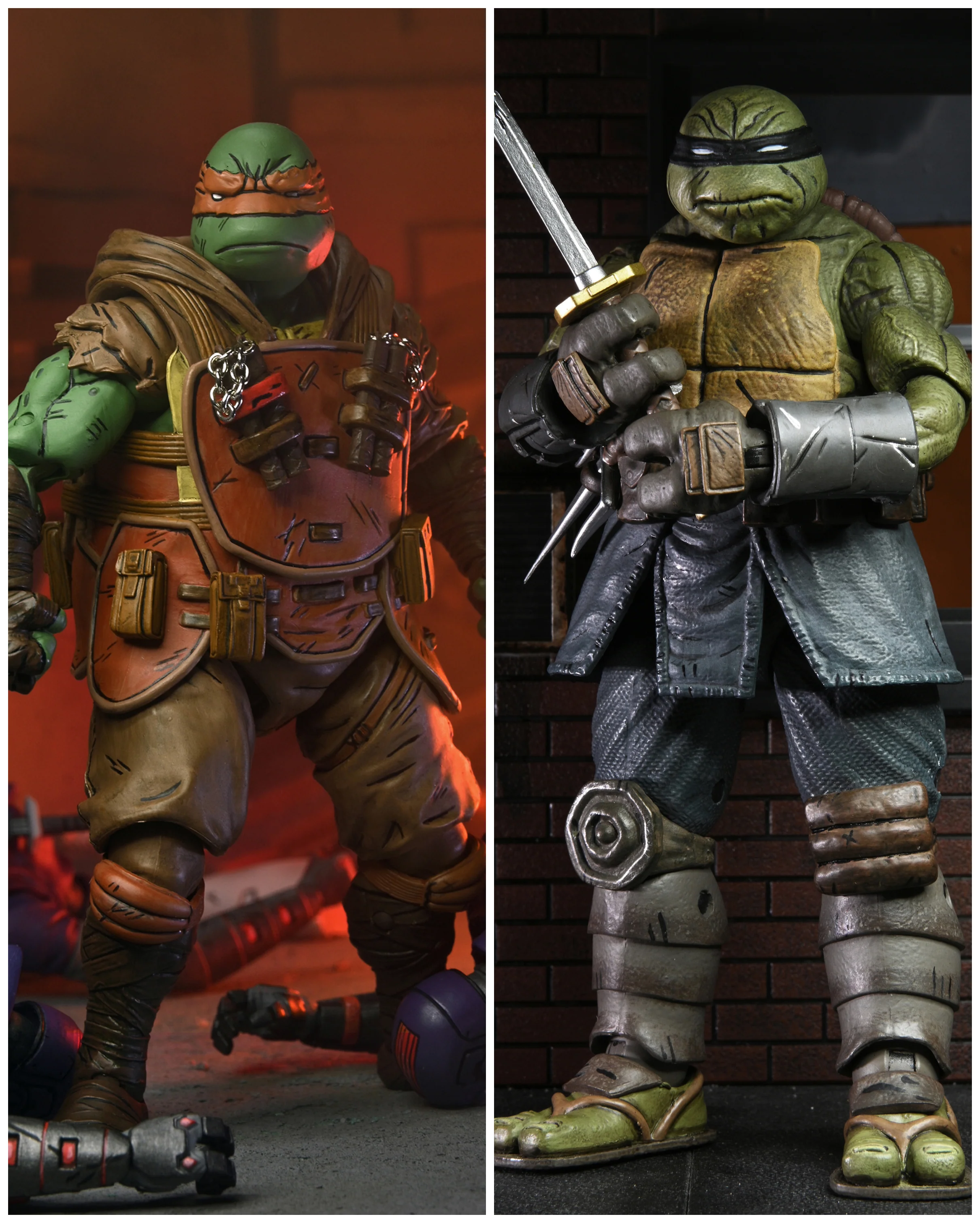 Teenage Mutant Ninja Turtles (The Last Ronin) - Michelangelo Then & Now Bundle