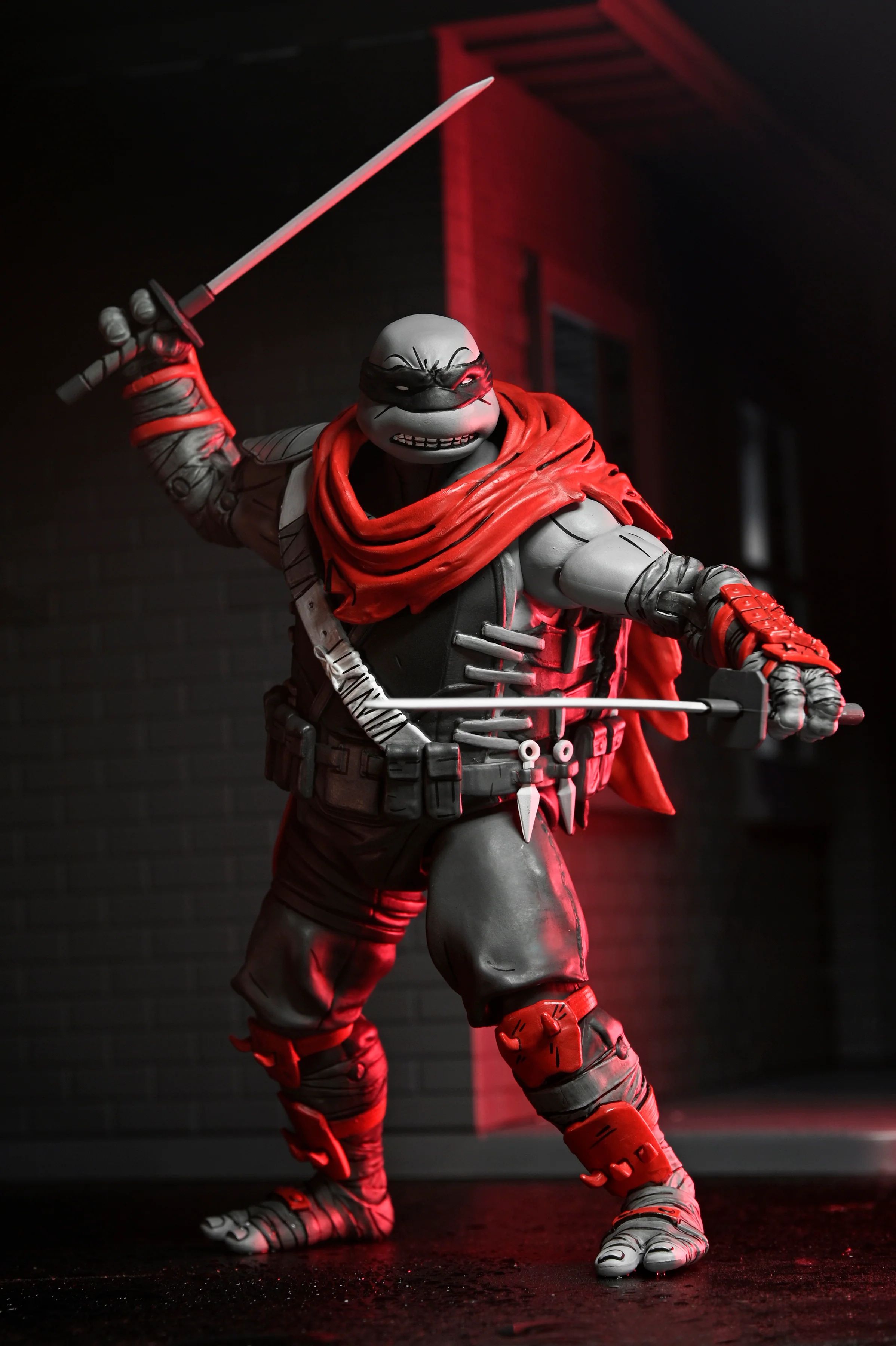 Teenage Mutant Ninja Turtles (The Last Ronin - The Lost Years) - Nightwatcher Leonardo 7” Scale Action Figure - Image 5