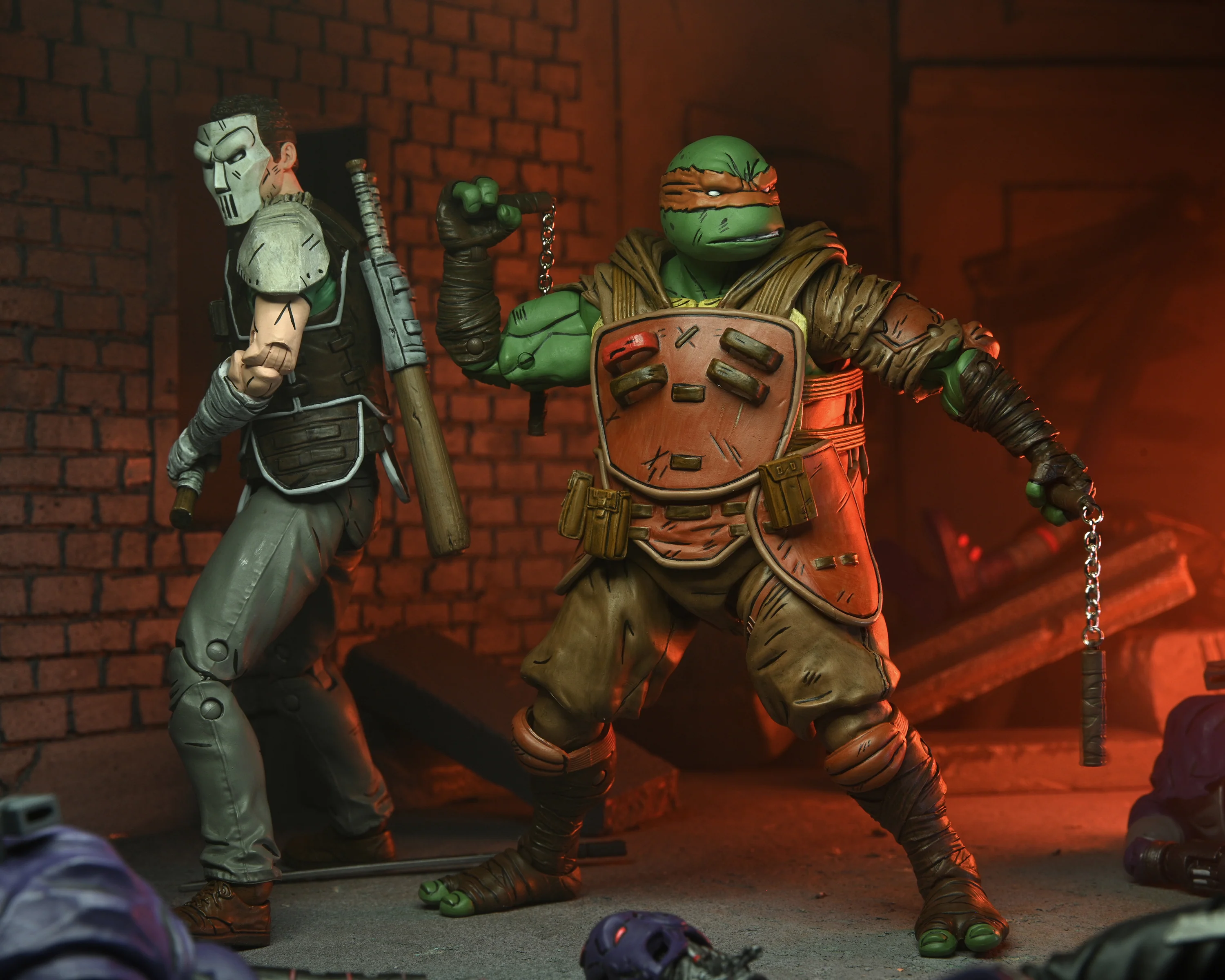Teenage Mutant Ninja Turtles (The Last Ronin) - Ultimate Flashback Michelangelo 7" Scale Action Figure - Image 5