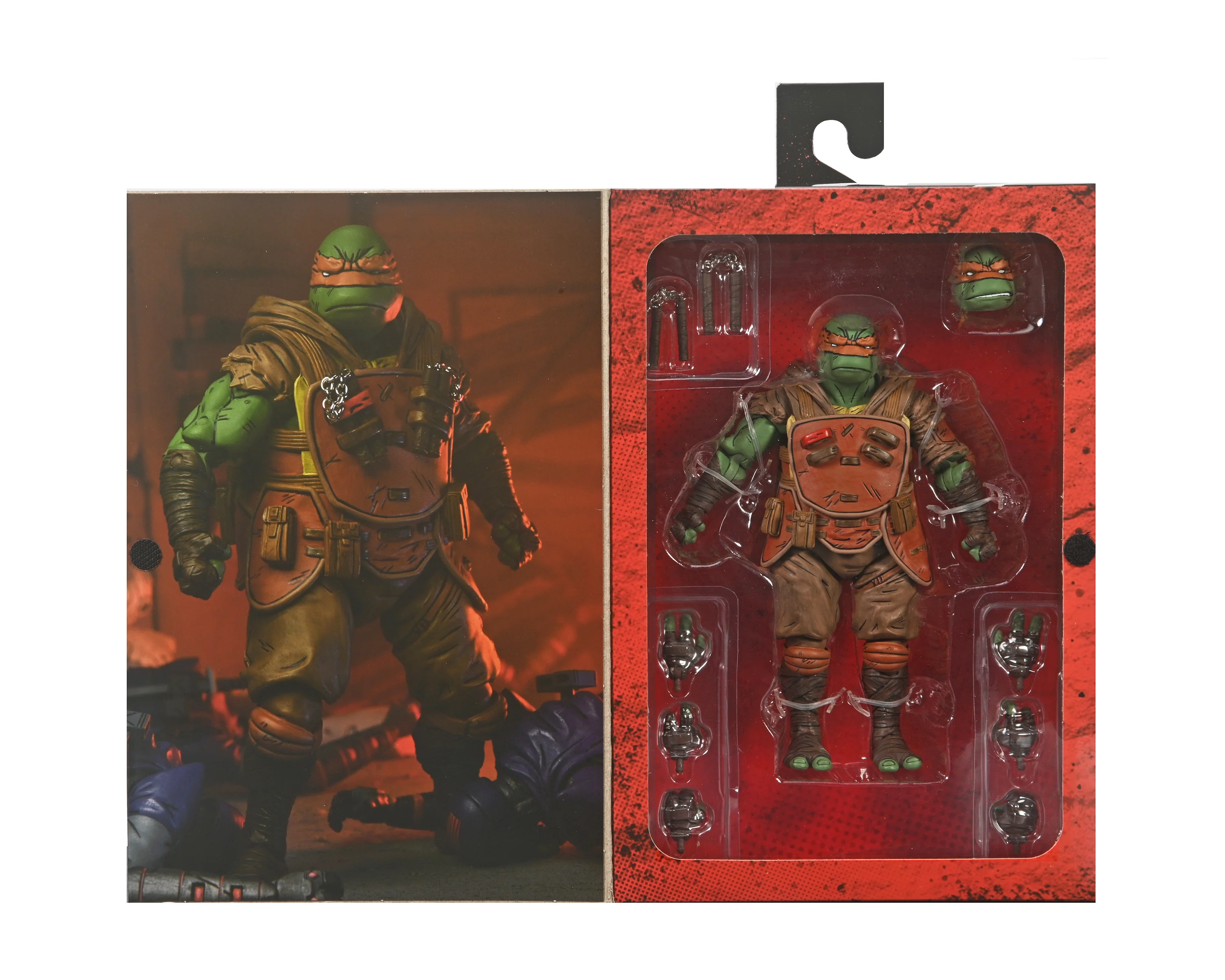 Teenage Mutant Ninja Turtles (The Last Ronin) - Ultimate Flashback Michelangelo 7" Scale Action Figure - Image 8