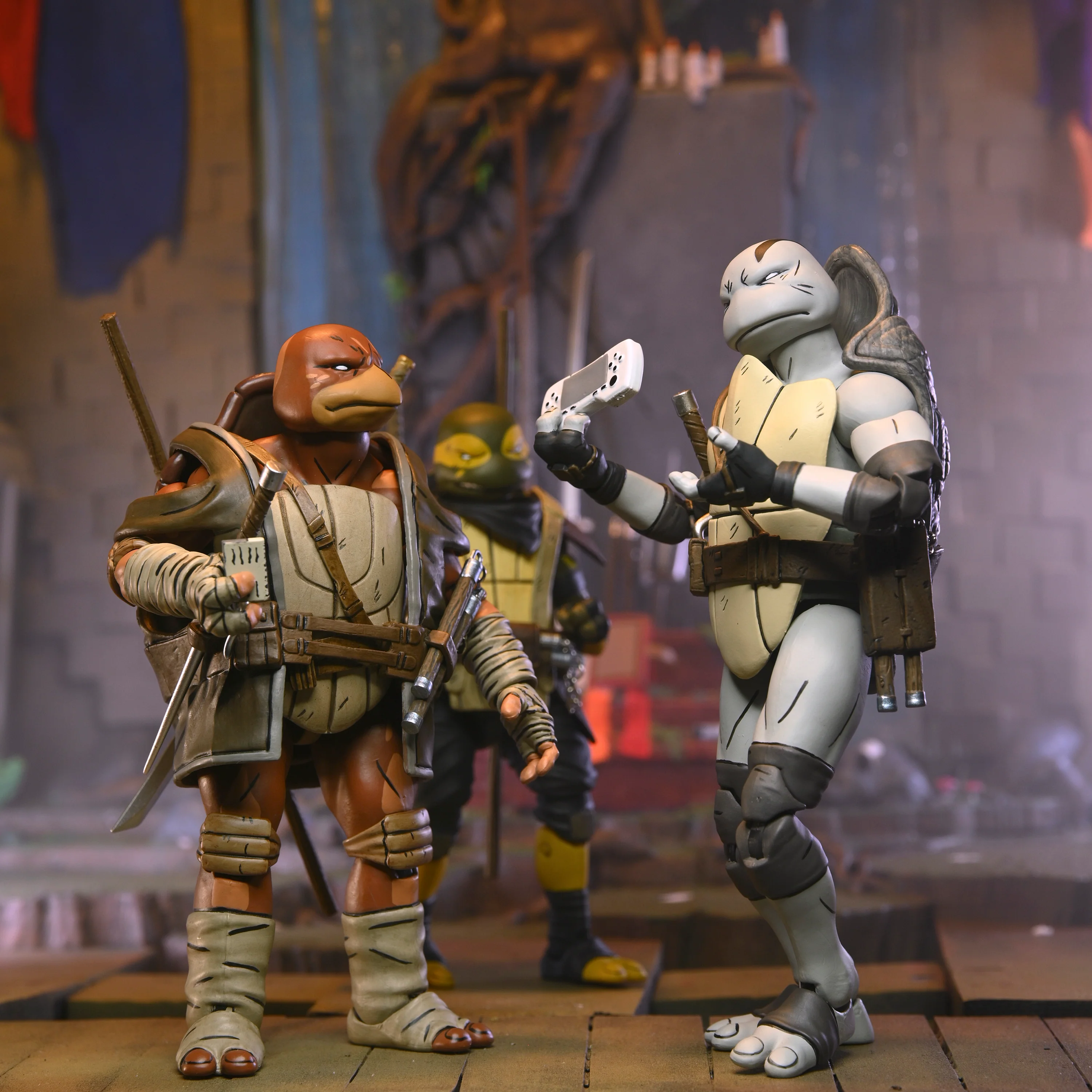 Teenage Mutant Ninja Turtles (The Last Ronin) - Ultimate Moja, Odyn, Uno & Yi 7” Scale Action Figure Bundle - Image 5